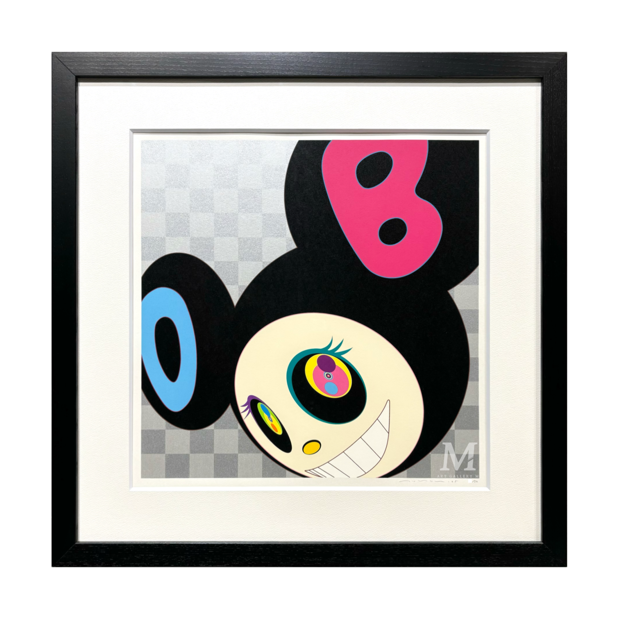 村上隆 (Takashi Murakami)「AND THEN Black」ART GALLERY M