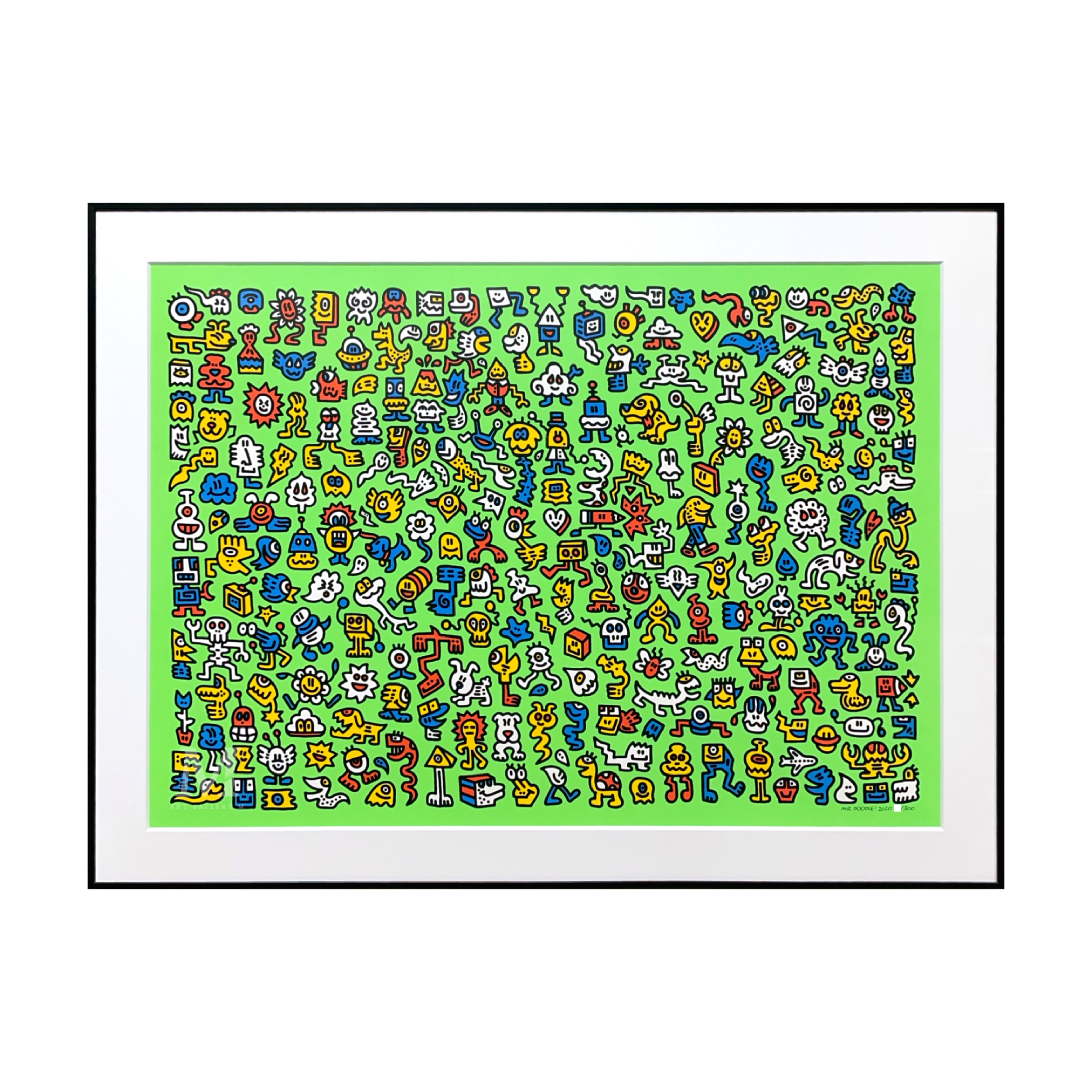 Mr.Doodle (ミスター・ドゥードゥル)「Alien Town」ART GALLERY M