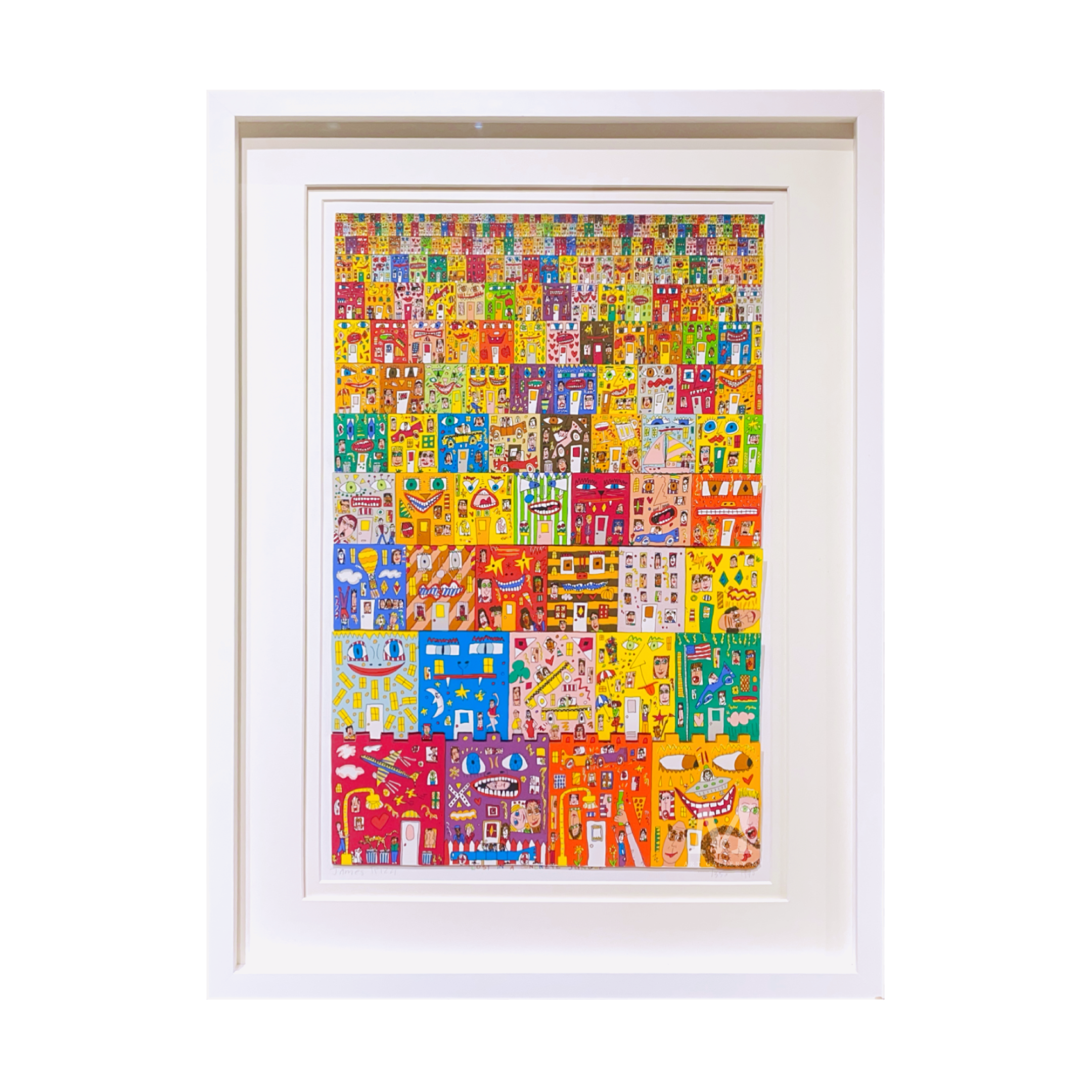 ジェームス・リジィ (James Rizzi)「LOST IN A CONCRETE JUNGLE」ART