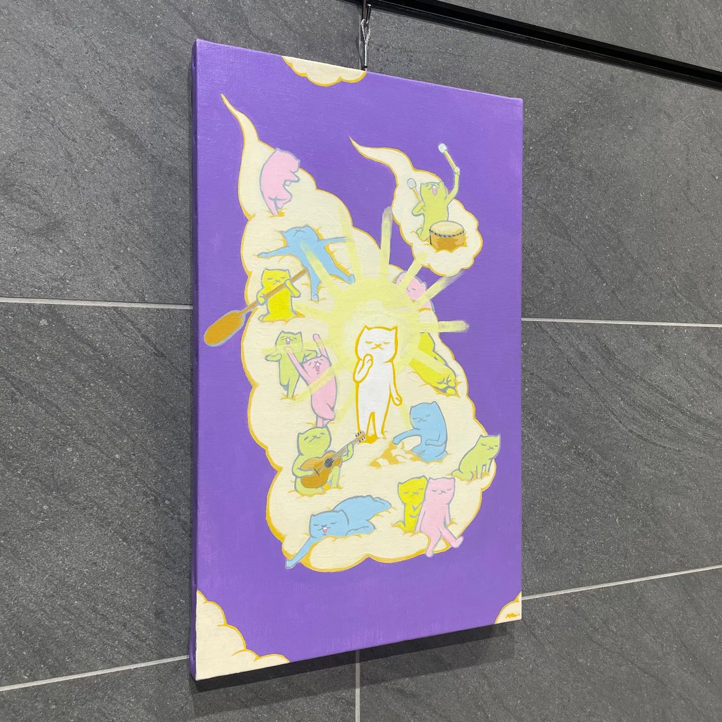 阿弥陀猫来迎図