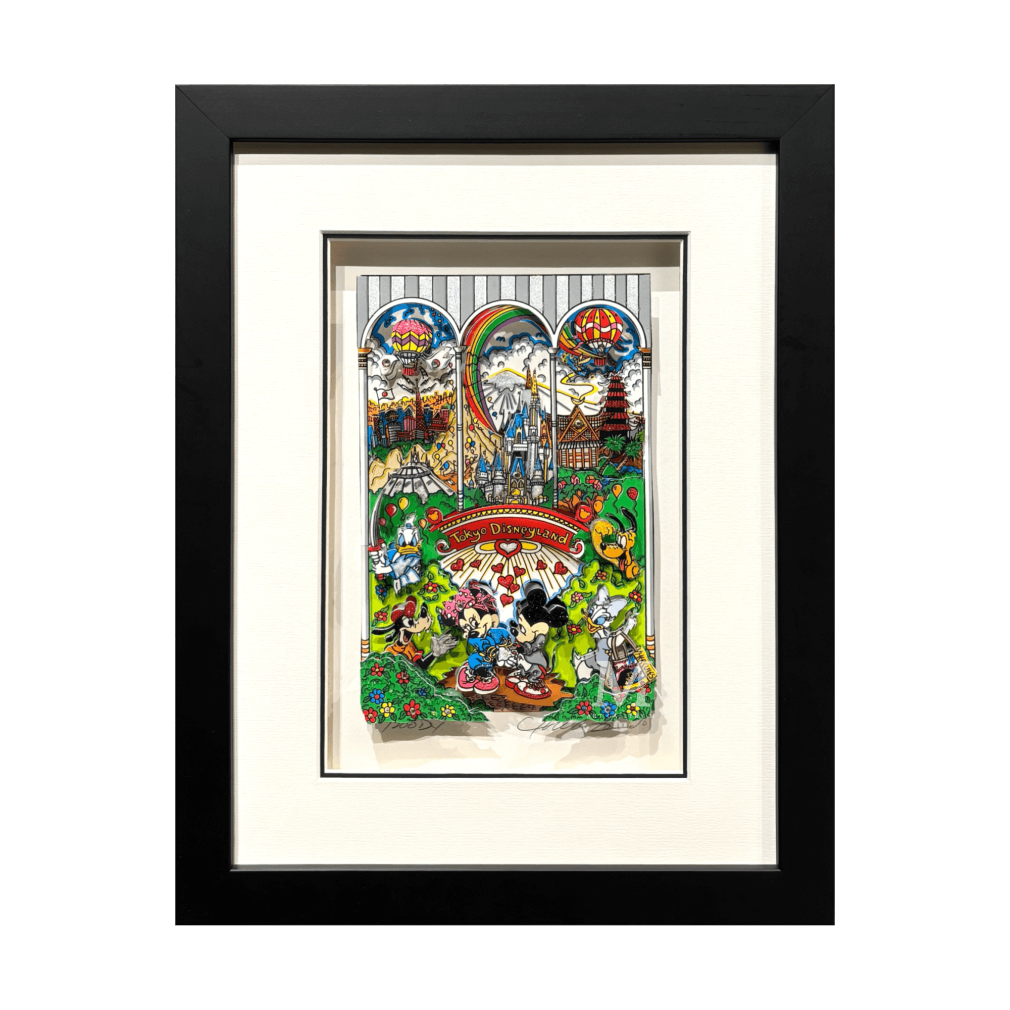 Charles Fazzino (チャールズ・ファジーノ)「TOKYO DISNEY」ART GALLERY M Charles Fazzino (チャールズ・ファジーノ)「TOKYO DISNEY」ART GALLERY M