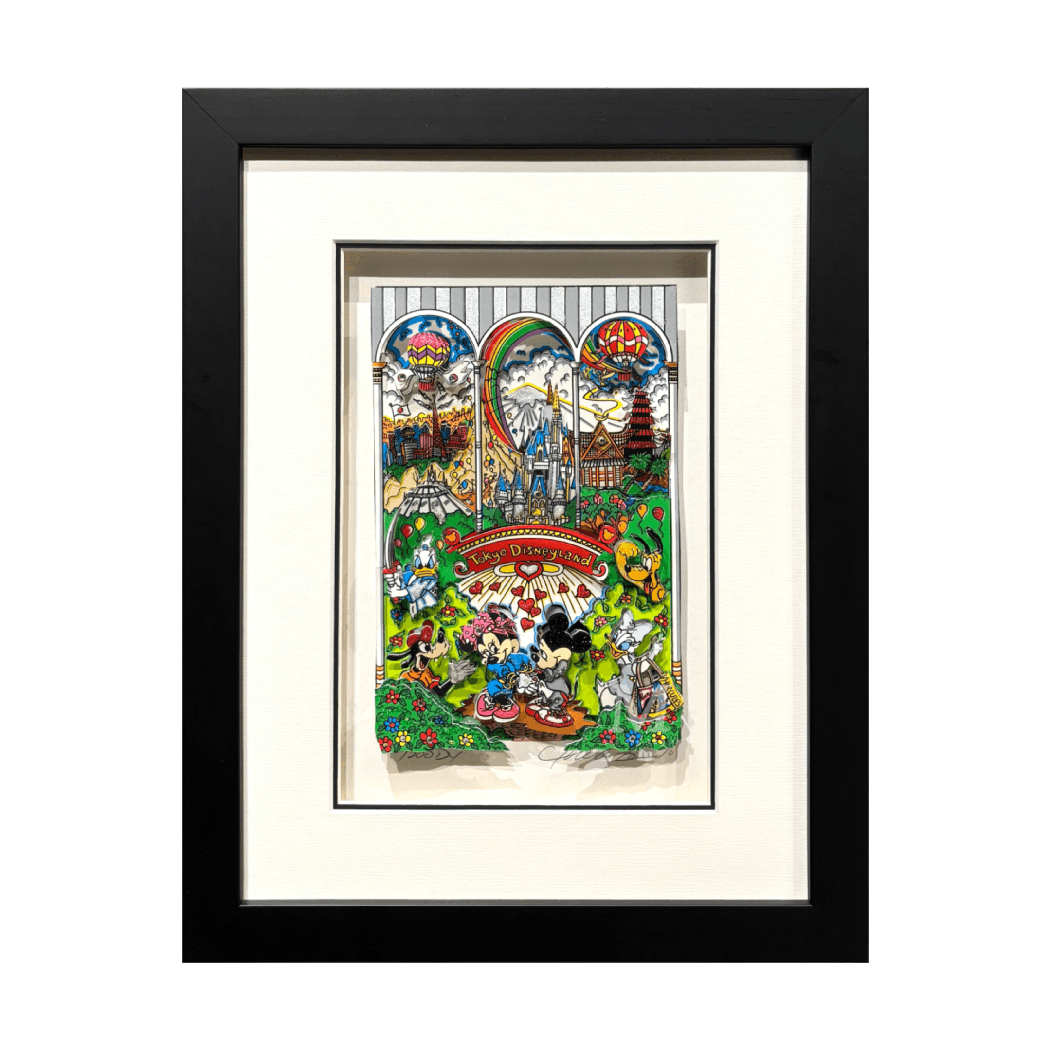 Charles Fazzino (チャールズ・ファジーノ)「TOKYO DISNEY」ART GALLERY M Charles Fazzino (チャールズ・ファジーノ)「TOKYO DISNEY」ART GALLERY M
