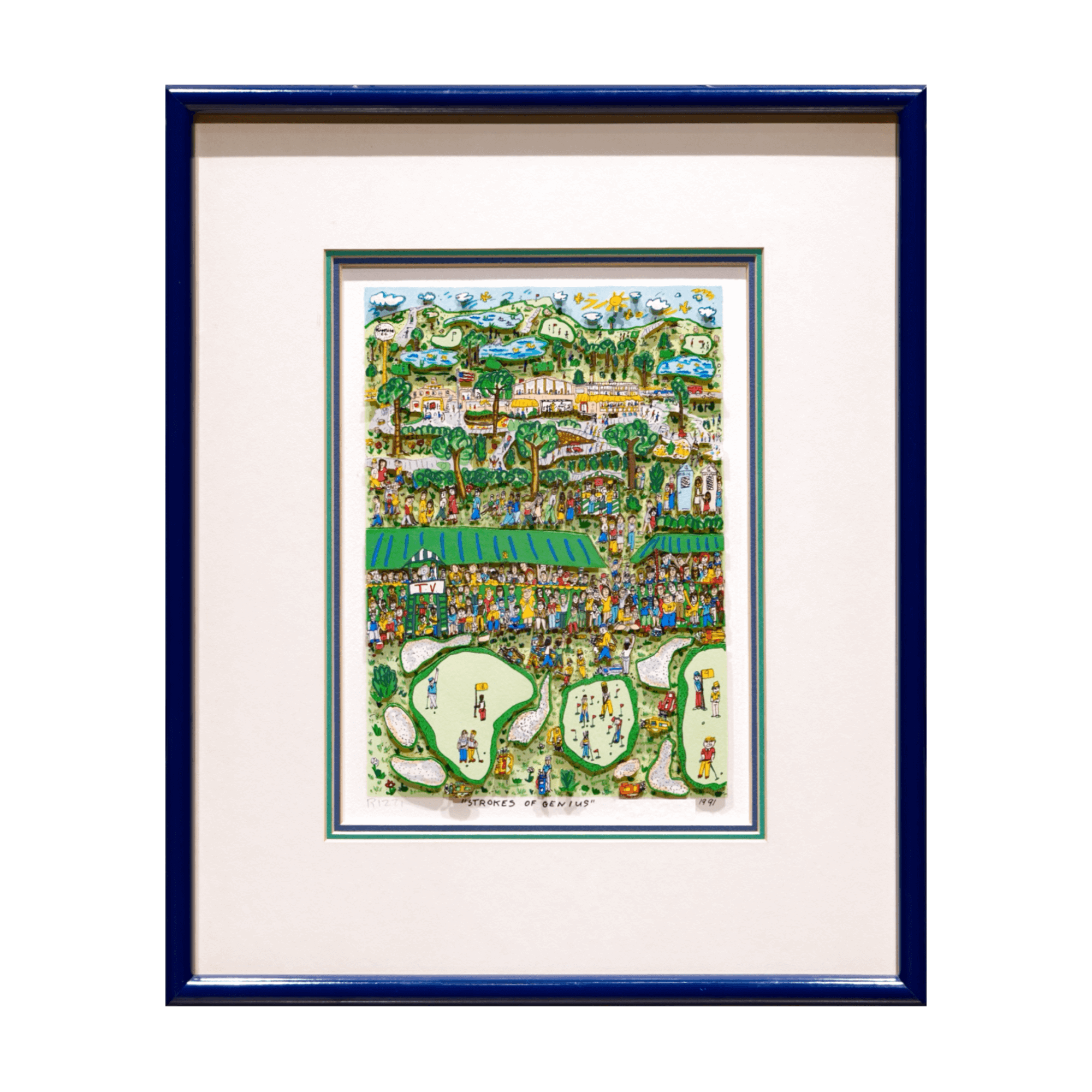 ジェームス・リジィ (James Rizzi)「STROKES OF GENIUS」ART GALLERY M ジェームス・リジィ (James Rizzi)「STROKES OF GENIUS」ART GALLERY M