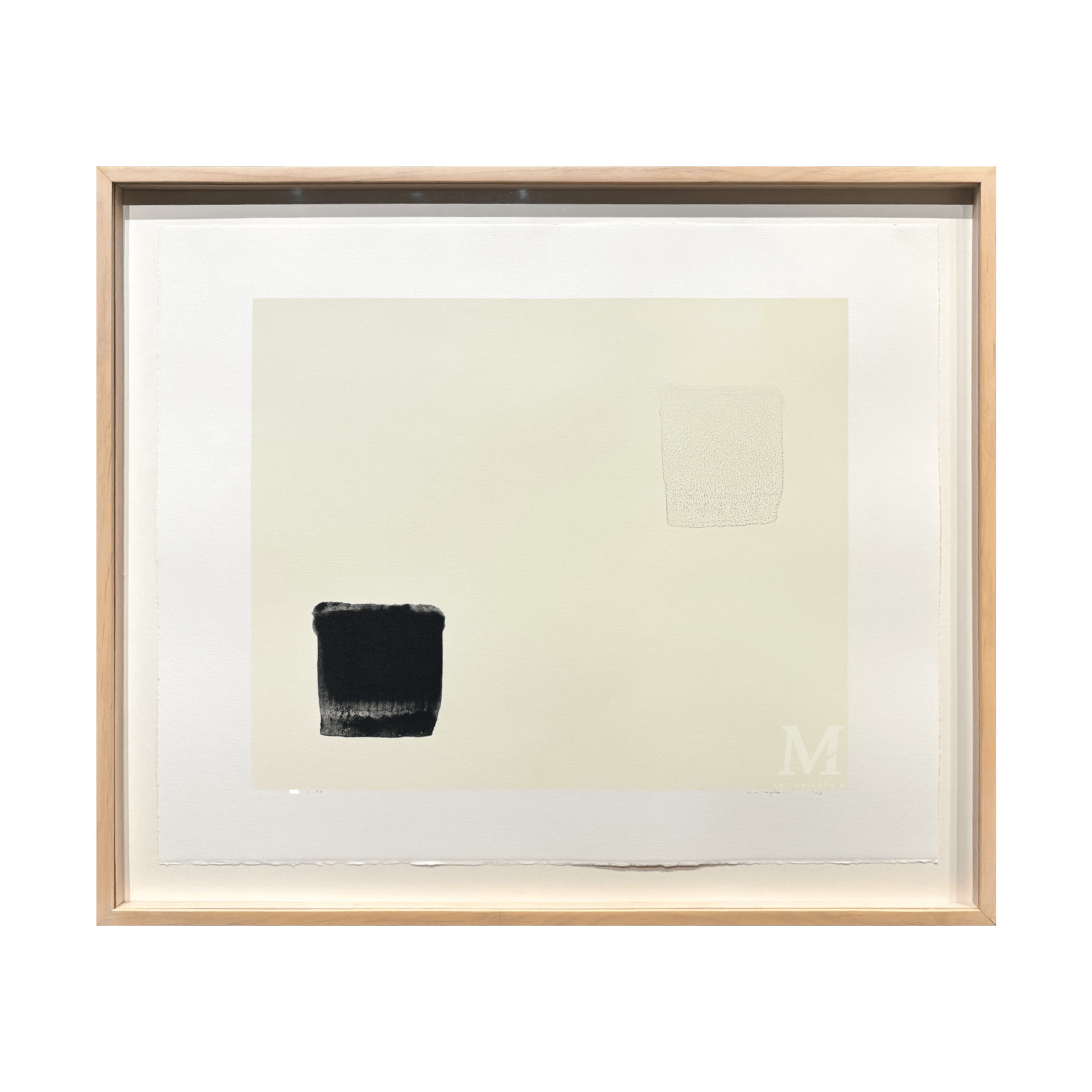 李禹煥 (Lee U-Fan)「ある黙示録より 1」ART GALLERY M