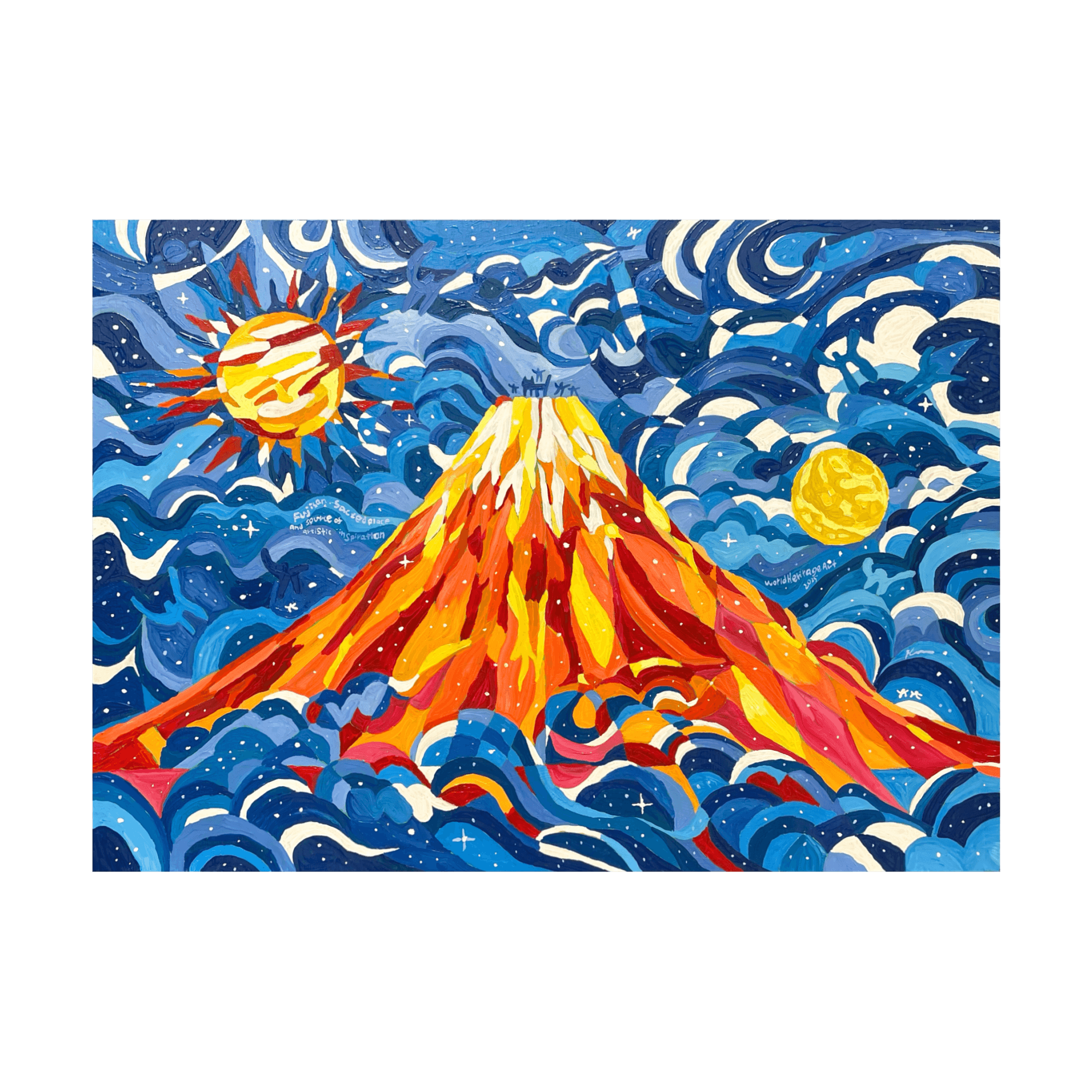 松田光一 (Koichi Matsuda)「Fujisan」ART GALLERY M