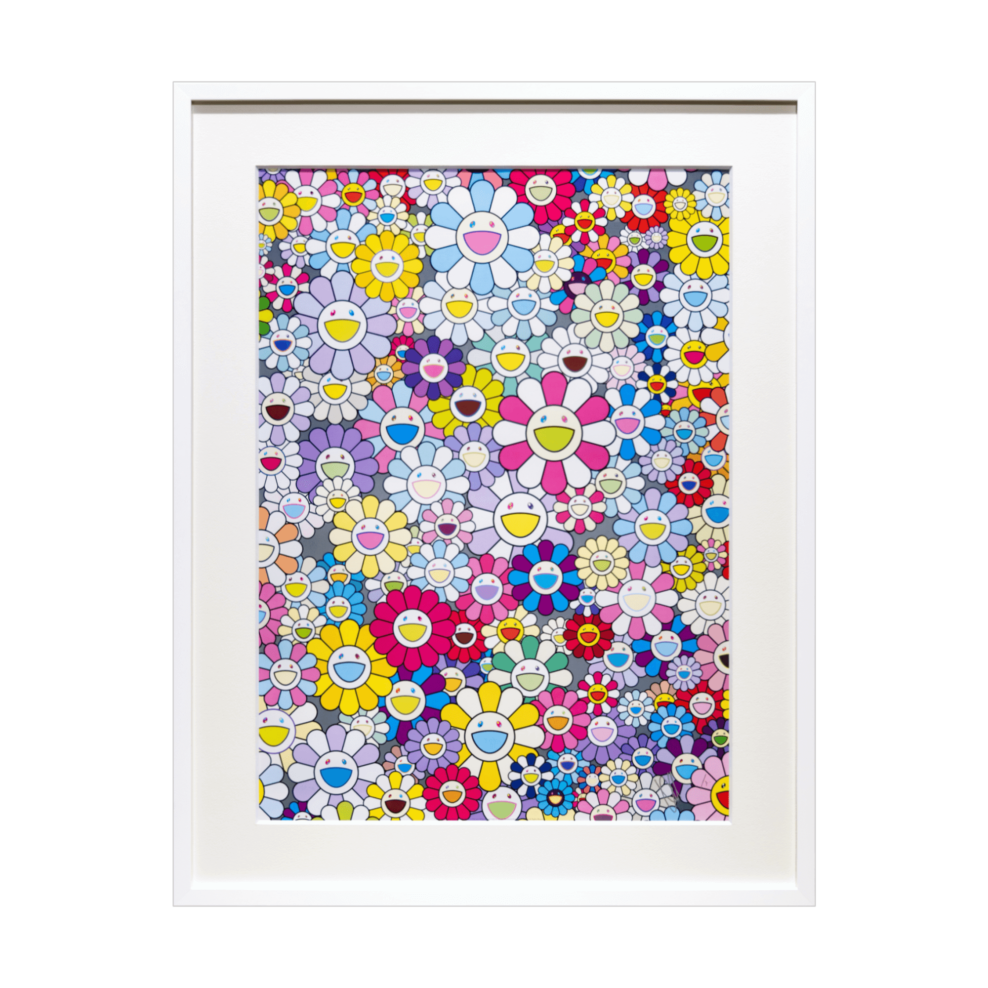 村上隆(Takashi Murakami)「シャンペンスーパーノヴァ マルチ+ピンクと 村上隆(Takashi Murakami)「シャンペンスーパーノヴァ マルチ+ピンクと