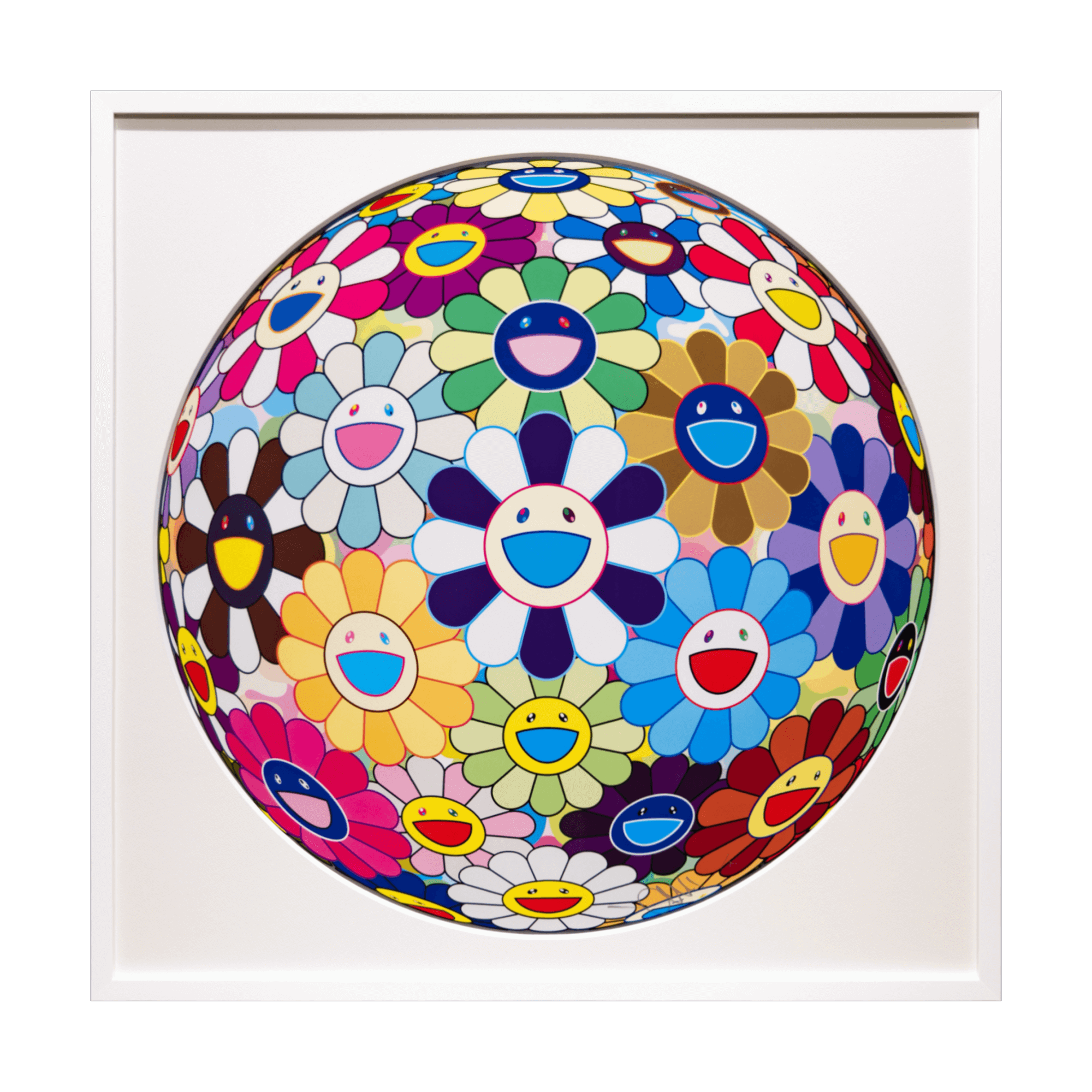 村上隆 (Takashi Murakami)「フラワーボール(3-D)幼稚園」ART GALLERY M 村上隆 (Takashi Murakami)「フラワーボール(3-D)幼稚園」ART GALLERY M