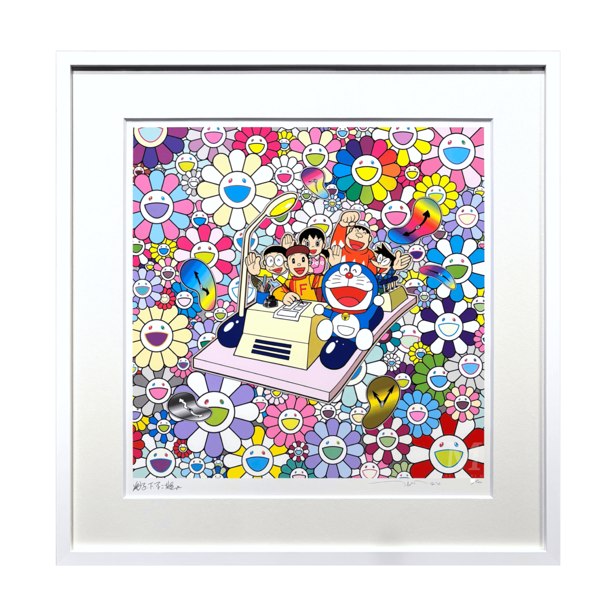 村上隆 (Takashi Murakami)「タイムマシンでレッツゴー」ART GALLERY M 村上隆 (Takashi Murakami)「タイムマシンでレッツゴー」ART GALLERY M