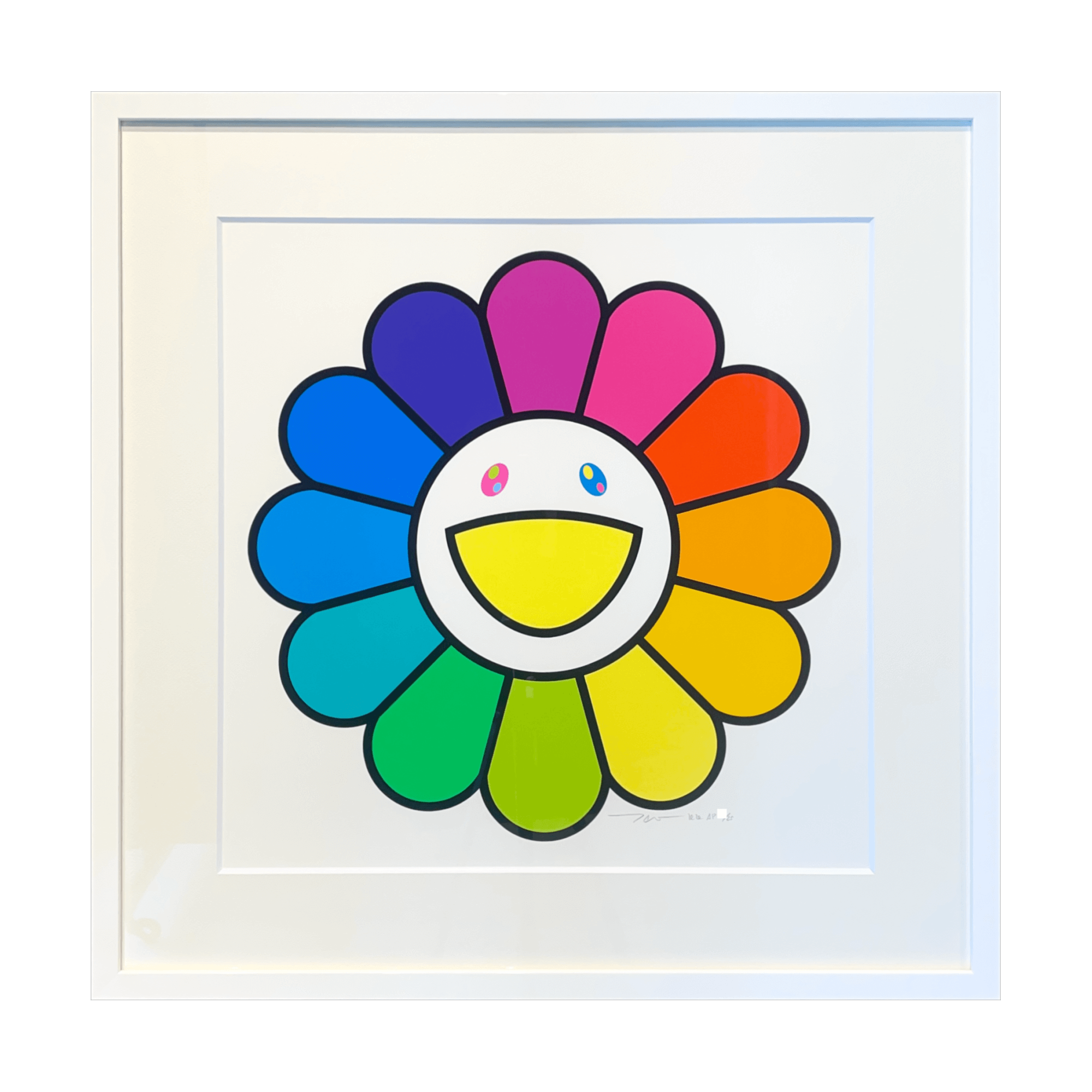 村上隆 (Takashi Murakami)「レインボーフラワーさん」ART GALLERY M 村上隆 (Takashi Murakami)「レインボーフラワーさん」ART GALLERY M