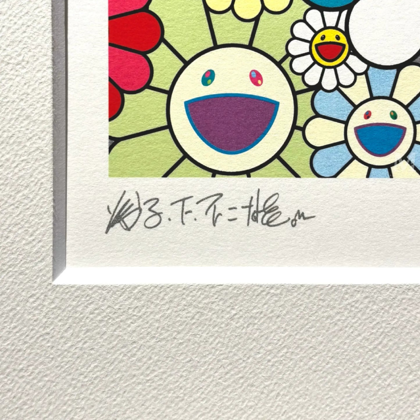 のび太とドラえもんがお花の中にいます