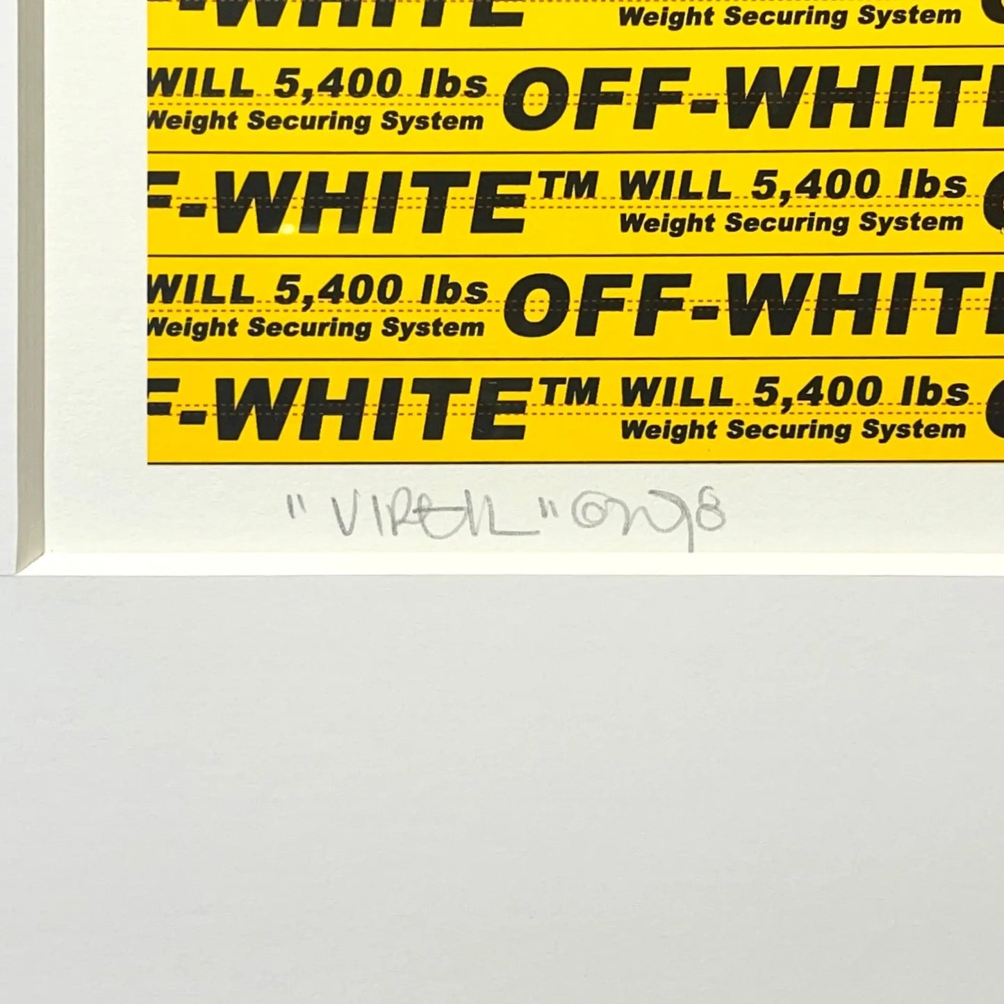 村上隆 & Virgil Abloh「HOLLOW MAN」