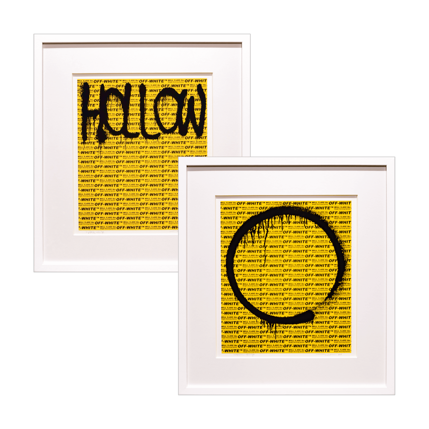 村上隆 & Virgil Abloh「HOLLOWMAN」/「Kyoto Enso」2点セット