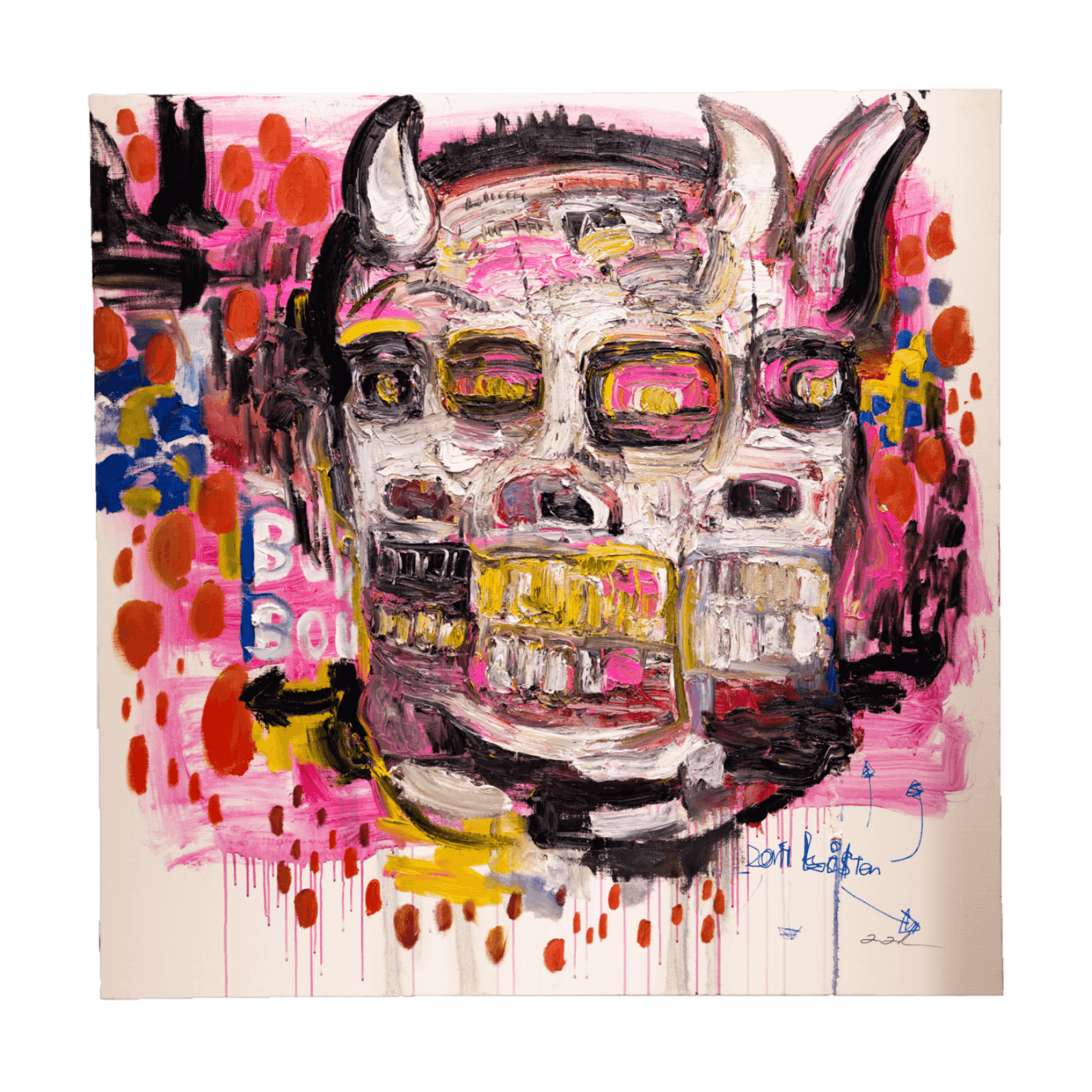 田中拓馬 Takuma Tanaka art ミクストメディア 原画 田中拓馬(Takuma Tanaka)「This is you」ART GALLERY M