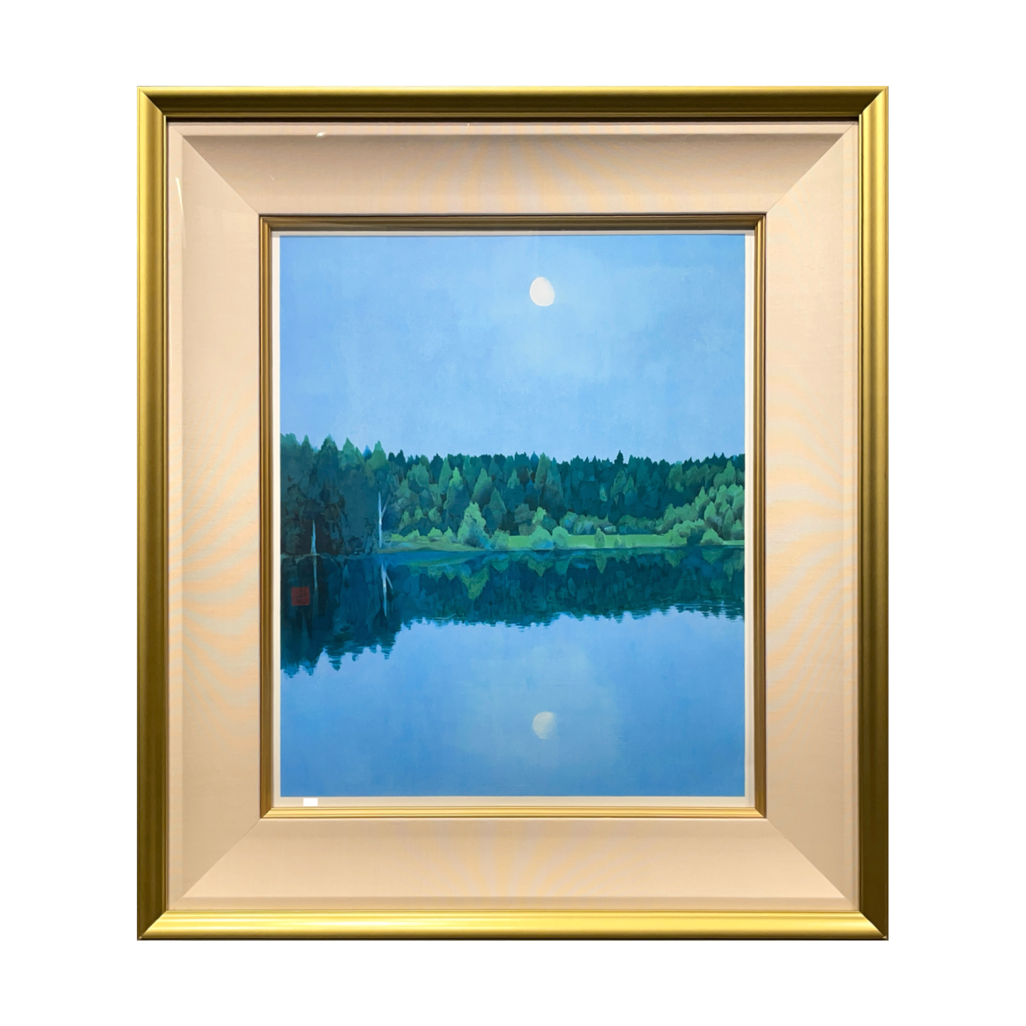 二つの月（新復刻画）【ギャラリーオークション】