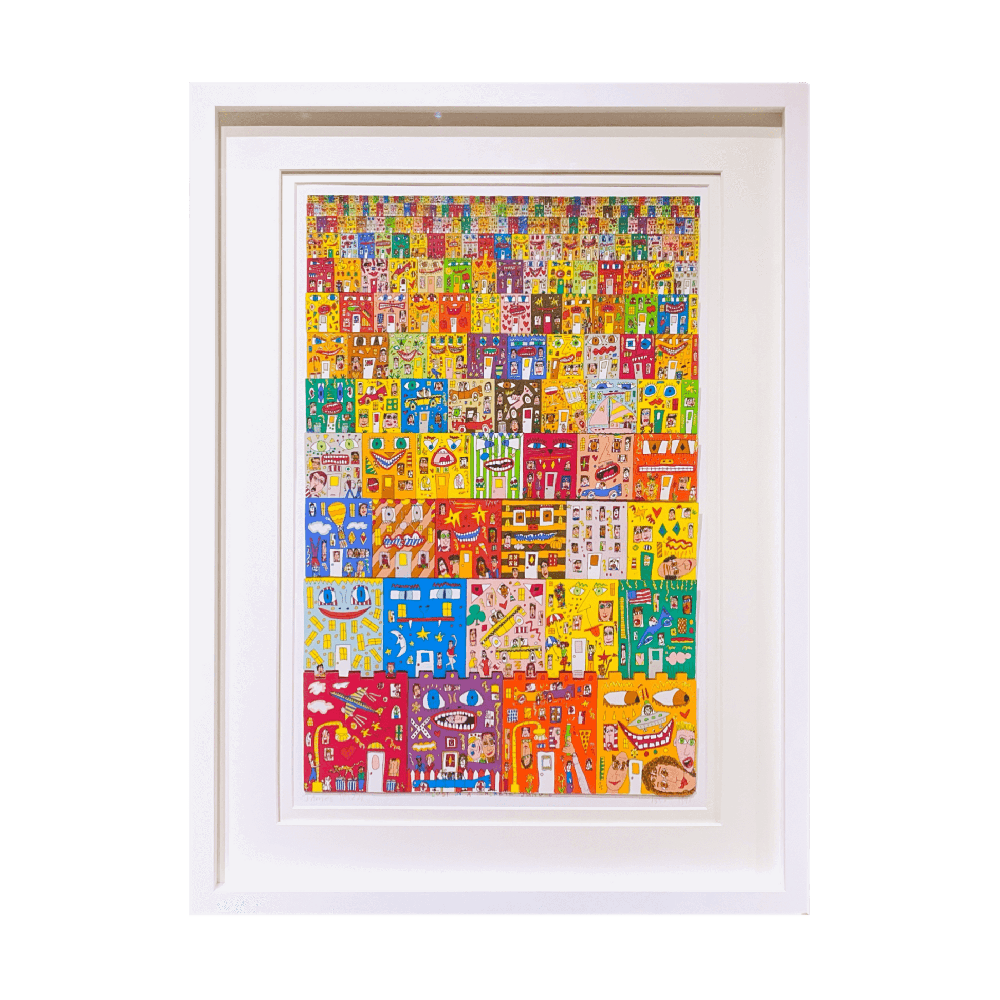 ジェームス・リジィ (James Rizzi)「LOST IN A CONCRETE JUNGLE」ART ジェームス・リジィ (James Rizzi)「LOST IN A CONCRETE JUNGLE」ART