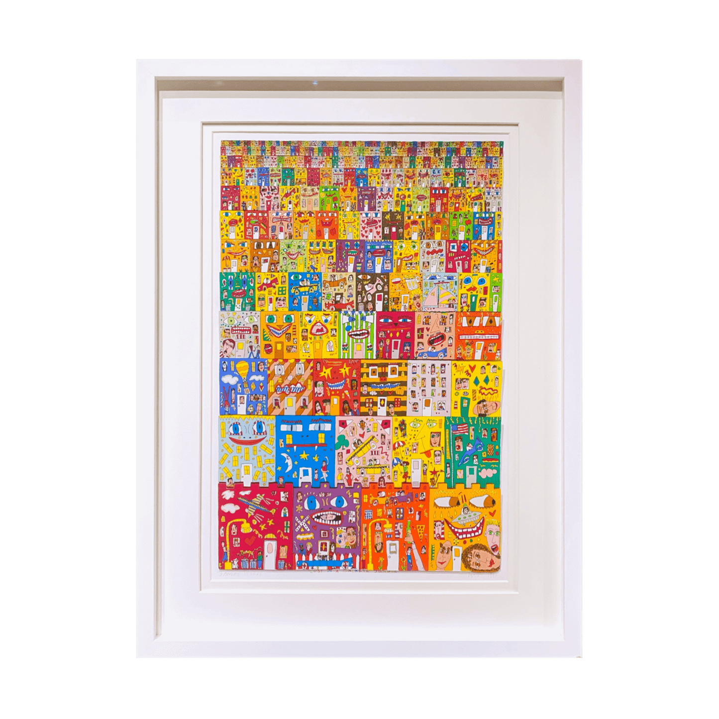 ジェームス・リジィ (James Rizzi)「LOST IN A CONCRETE JUNGLE」ART