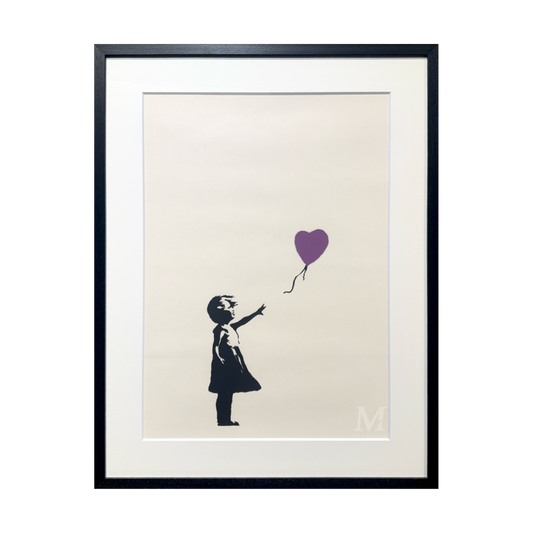 Girl with Balloon (PURPLE)／WCP Reproduction