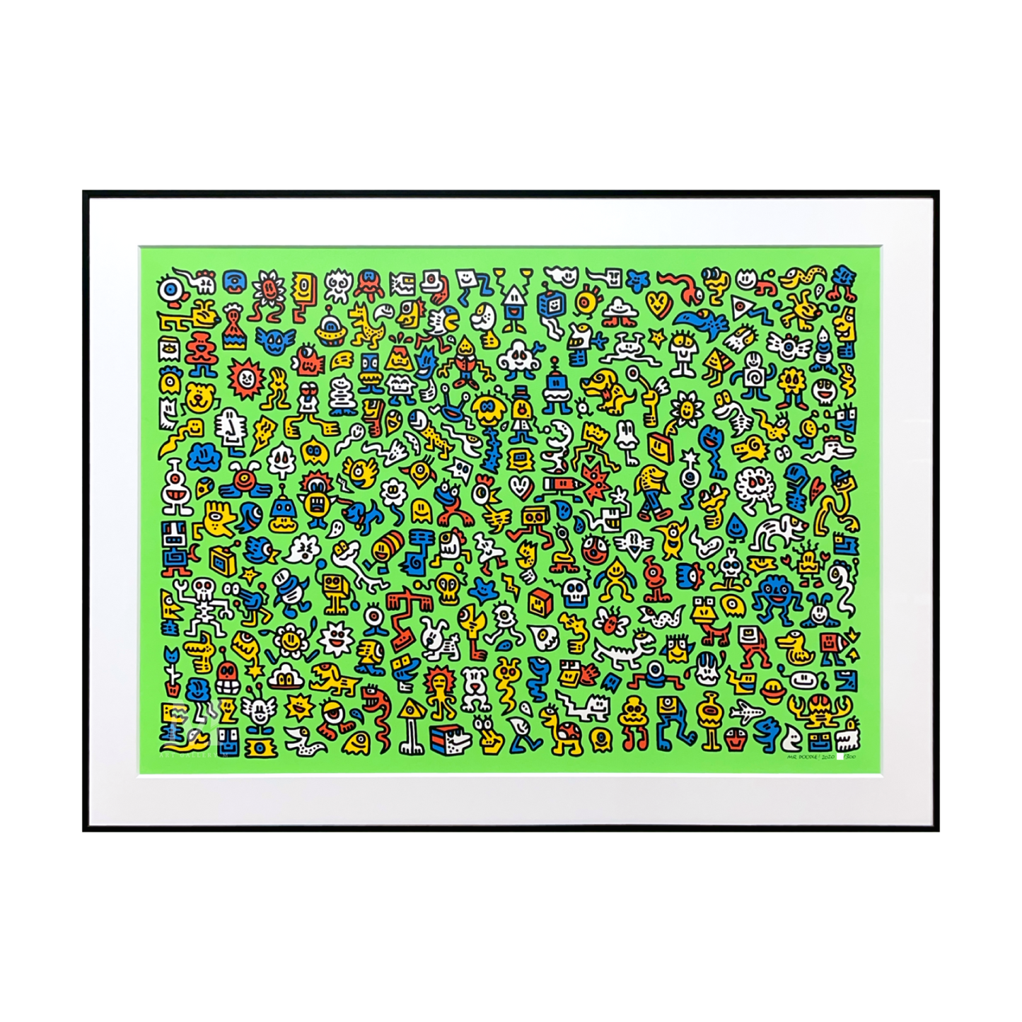 Mr.Doodle (ミスター・ドゥードゥル)「Alien Town」ART GALLERY M