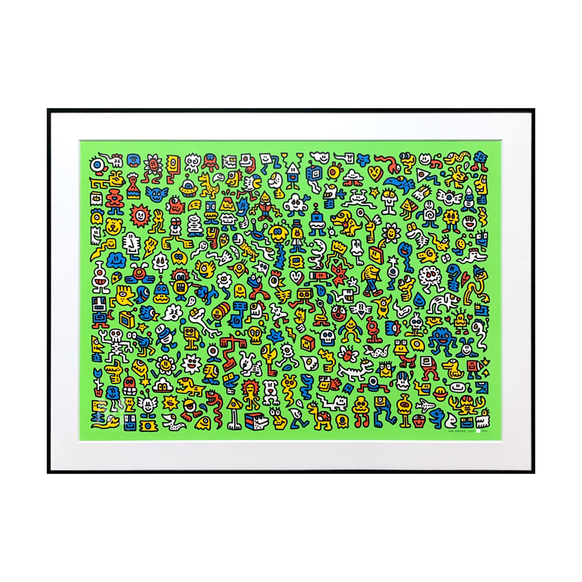 Mr.Doodle (ミスター・ドゥードゥル)「Alien Town」ART GALLERY M