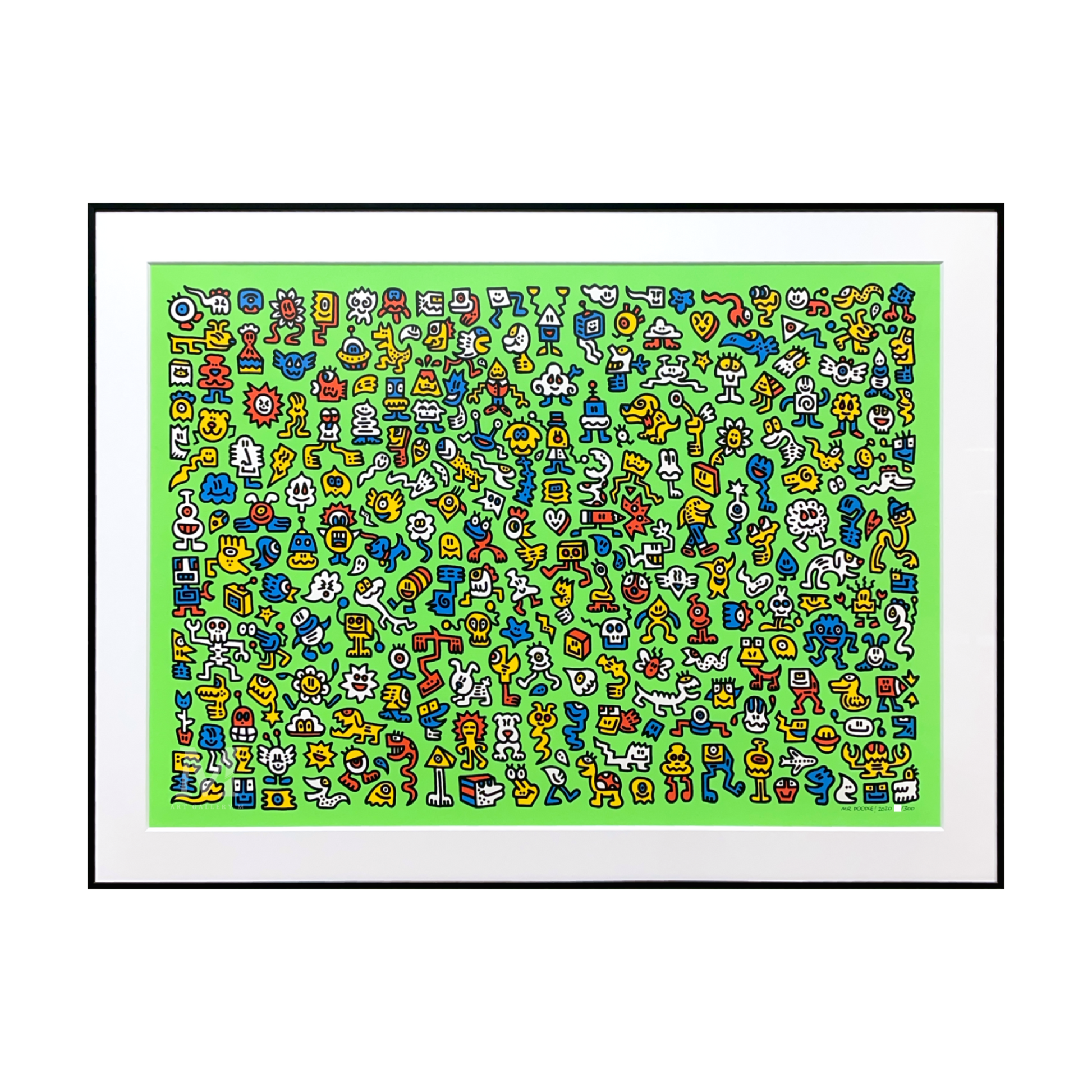 Mr.Doodle (ミスター・ドゥードゥル)「Alien Town」ART GALLERY M