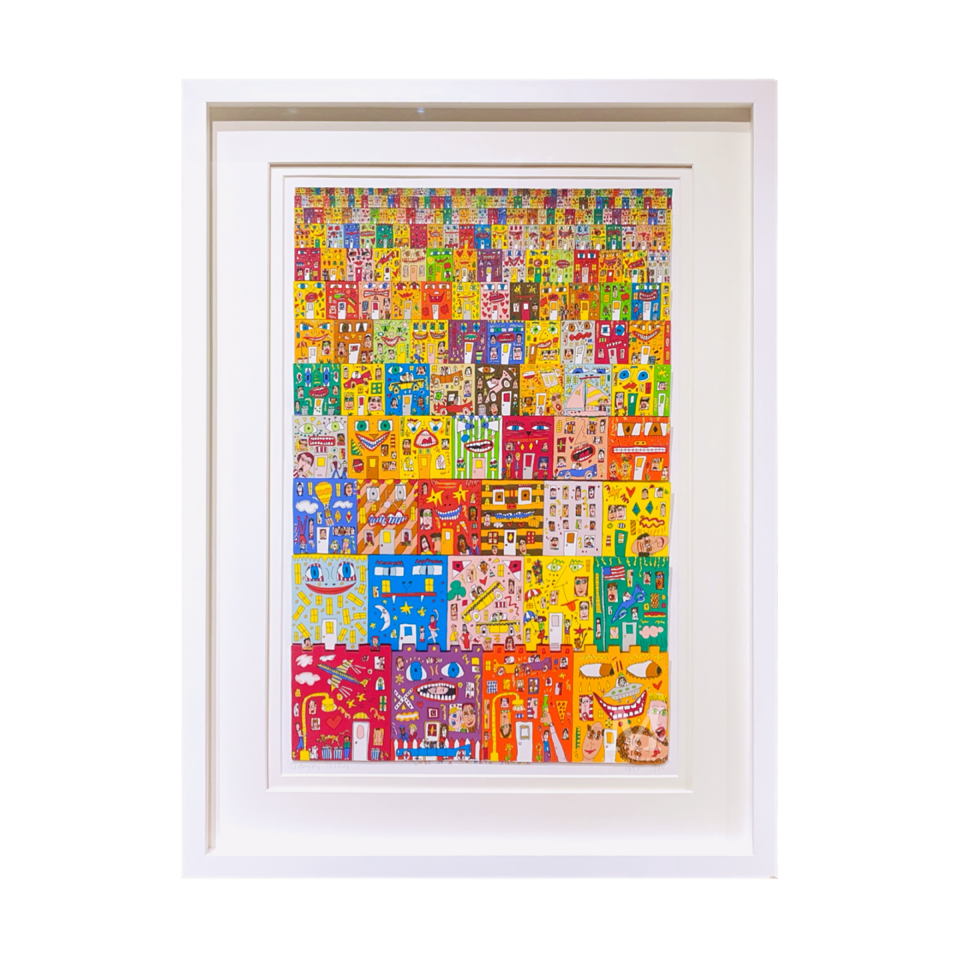 ジェームス・リジィ (James Rizzi)「LOST IN A CONCRETE JUNGLE」ART ジェームス・リジィ (James Rizzi)「LOST IN A CONCRETE JUNGLE」ART