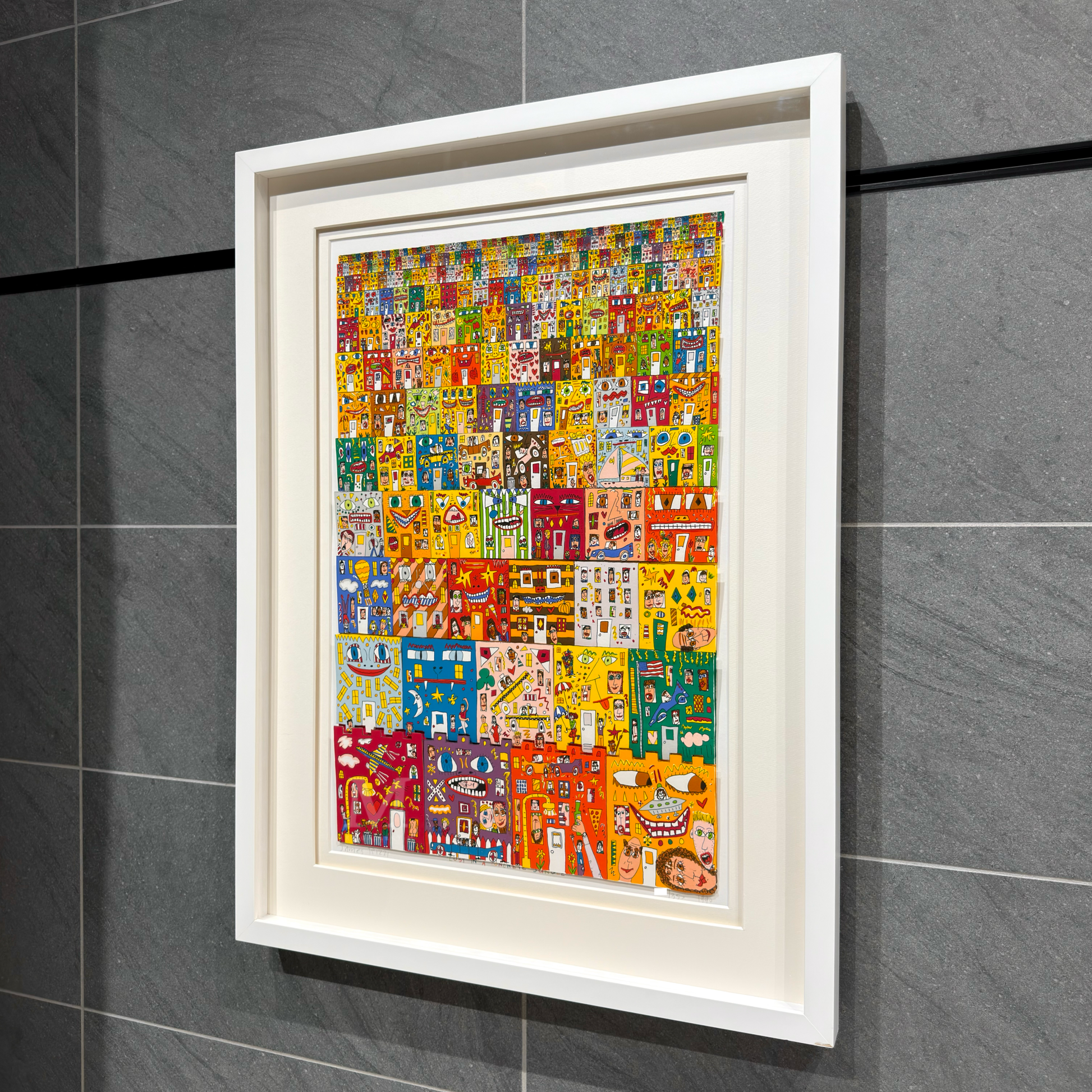 ジェームス・リジィ (James Rizzi)「LOST IN A CONCRETE JUNGLE」ART