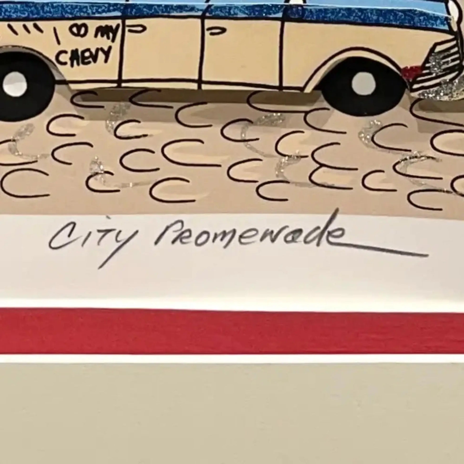 Charles Fazzino (チャールズ・ファジーノ)「City Promenade」ART