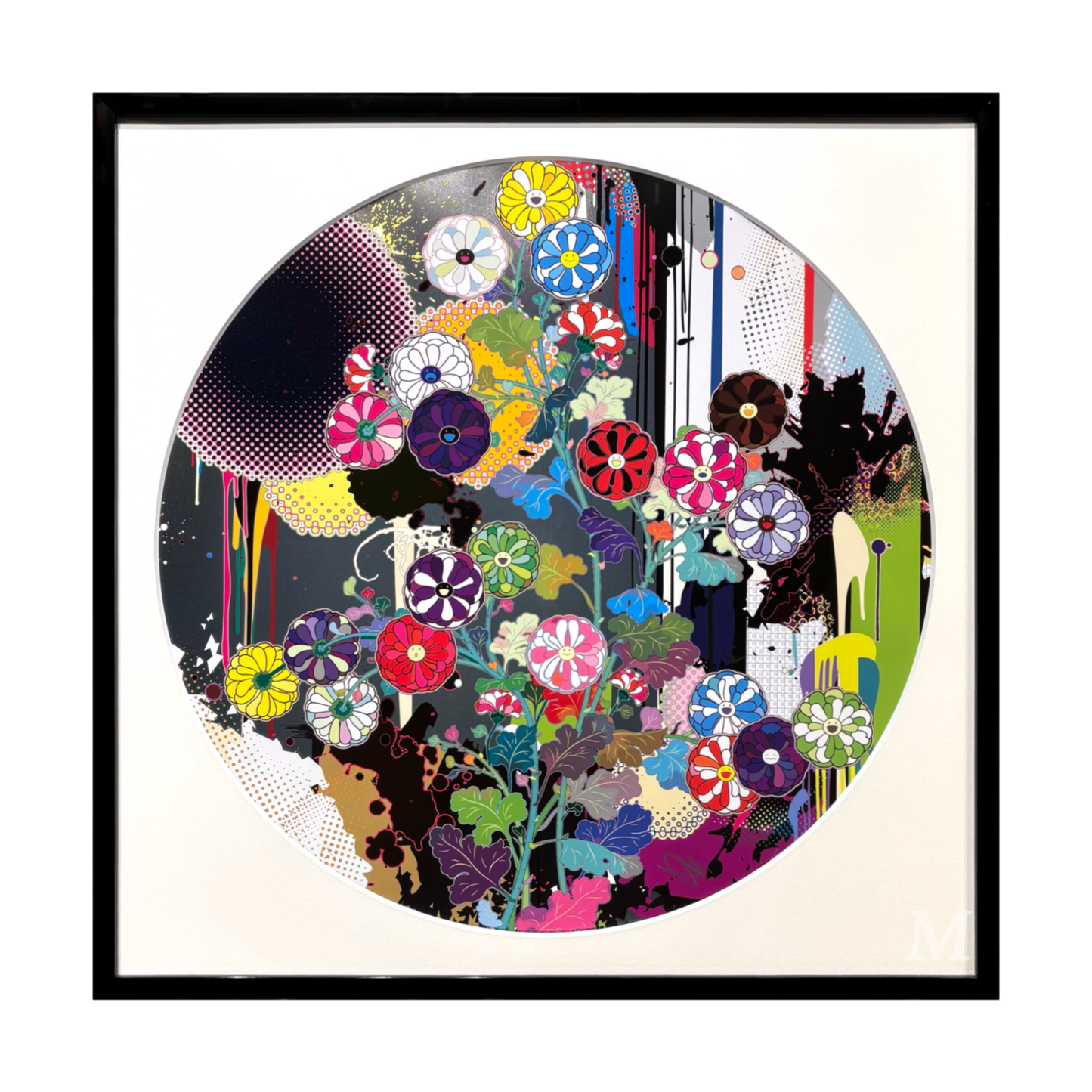 村上隆 (Takashi Murakami)「琳派のお花と抽象的図像」ART GALLERY M