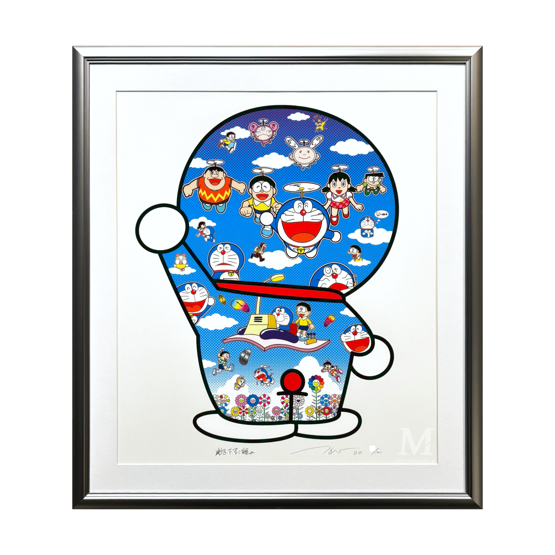 ドラえもん　わーい!　村上隆 村上 隆 Takashi Murakami ドラえもん わーい！ | ONLINE STORE