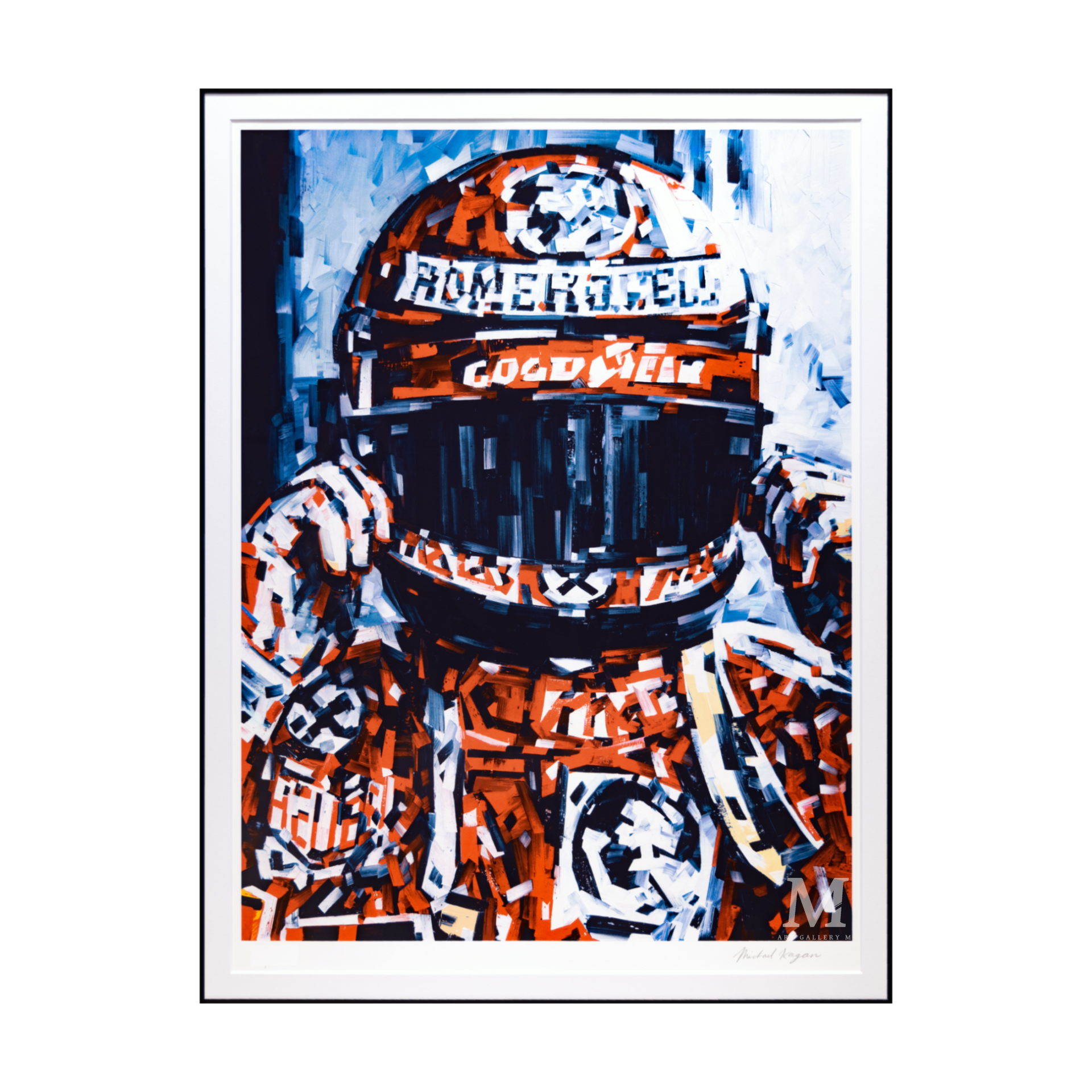彫刻/オブジェ Michael Kagan &quot;CERNAN&quot; ED100 Black Michael Kagan | Cernan (Black, White, Blue) (2020