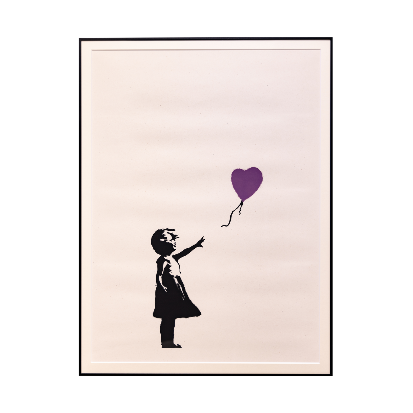 Girl with Balloon (PURPLE) ／ WCP Reproduction