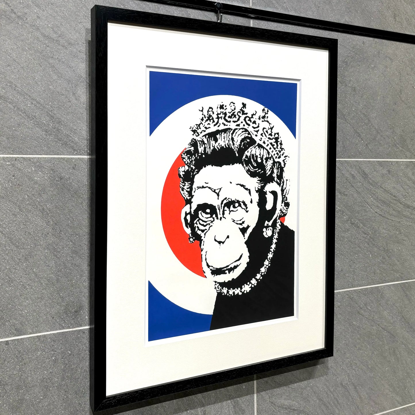 バンクシー(Banksy)「Monkey Queen／WCP Reproduction」ART GALLERY M – ART GARALLEY M