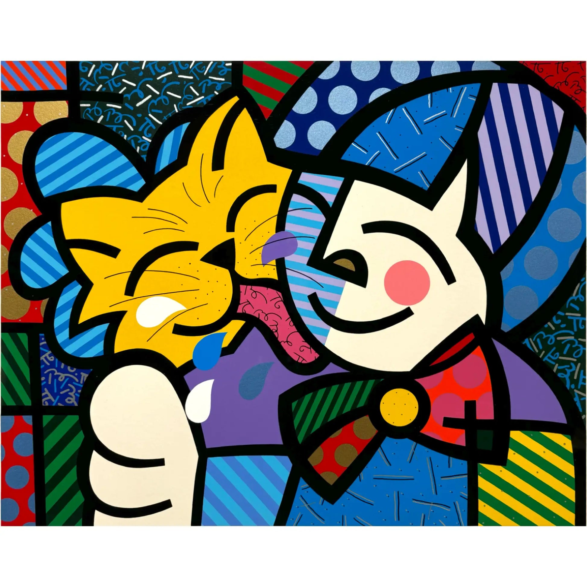 Romero Britto (ロメロ・ブリット)「Friendship」ART GALLERY M – ART GARALLEY M