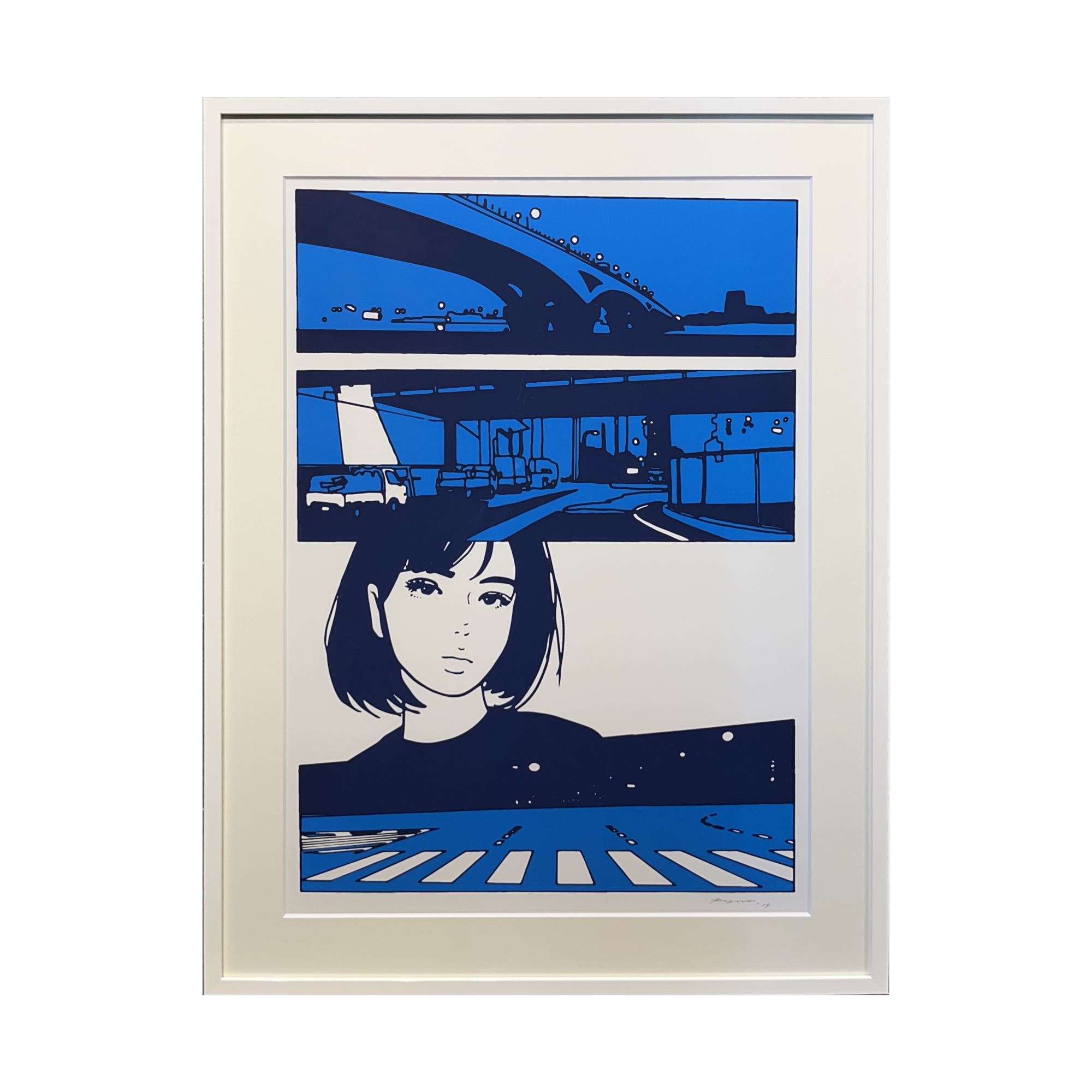 KYNE NONCHELEEE untitled 2023 シルクスクリーン - 美術品・アンティーク・コレクション