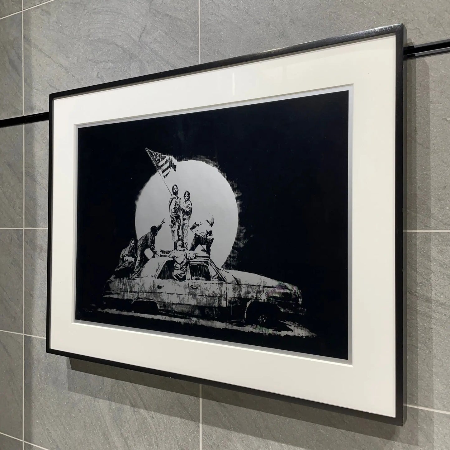 Banksy 絵画 油絵 油彩 肉筆 額縁 バンクシー Banksy 絵画 油絵 油彩 肉筆 額縁 Banksy バンクシー