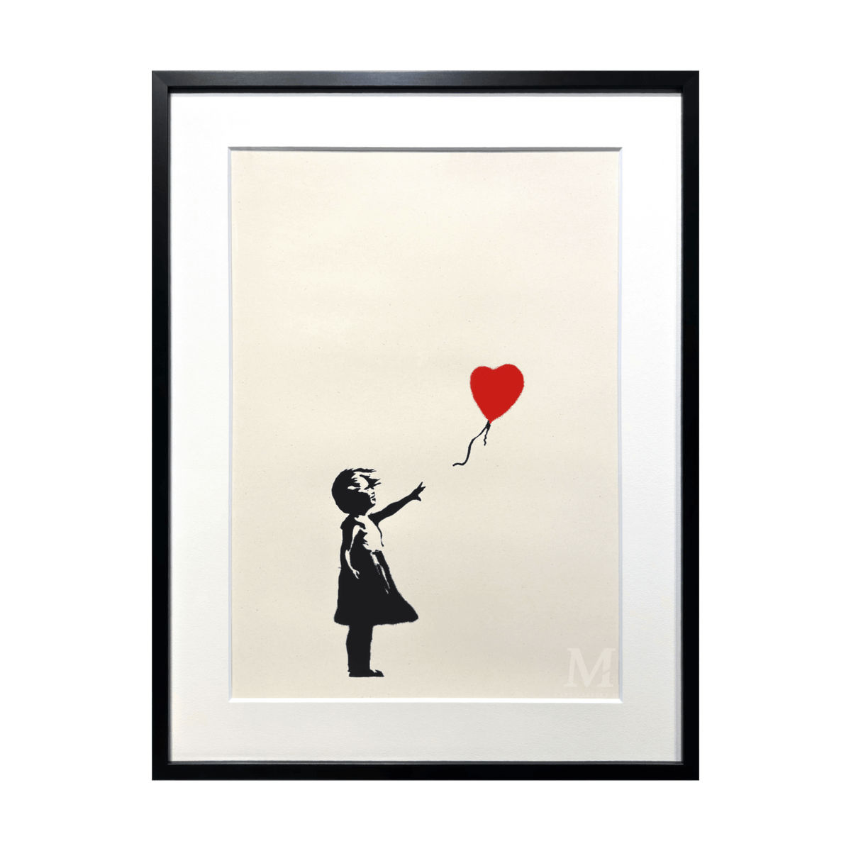 Girl with Balloon (RED)／WCP Reproduction