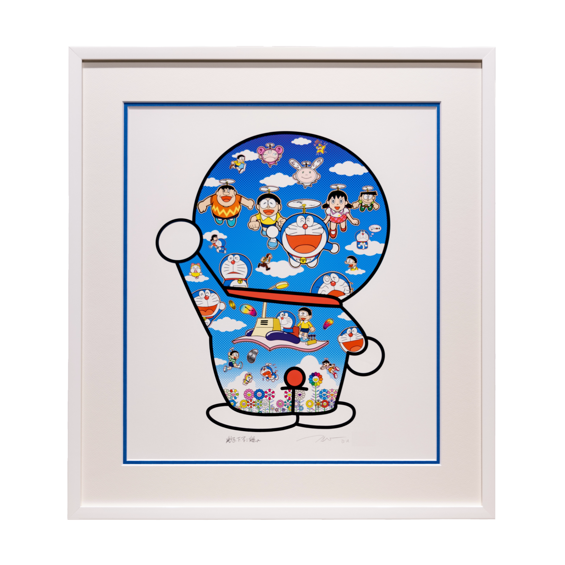 村上隆 リトグラフ ドラえもん 1 村上隆(Takashi Murakami)「青空の下の 村上隆 リトグラフ ドラえもん 1 村上隆(Takashi Murakami)「青空の下の