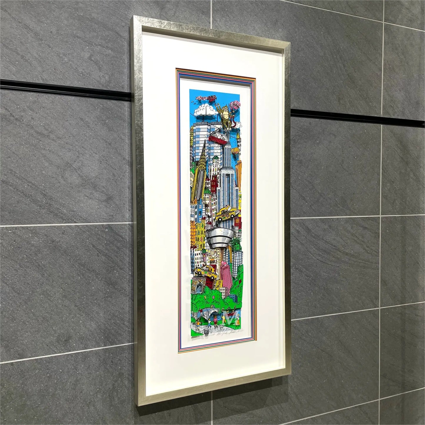 チャールズ・ファジーノ (Charles Fazzino)「A Slice of New York」ART チャールズ・ファジーノ (Charles Fazzino)「A Slice of New York」ART