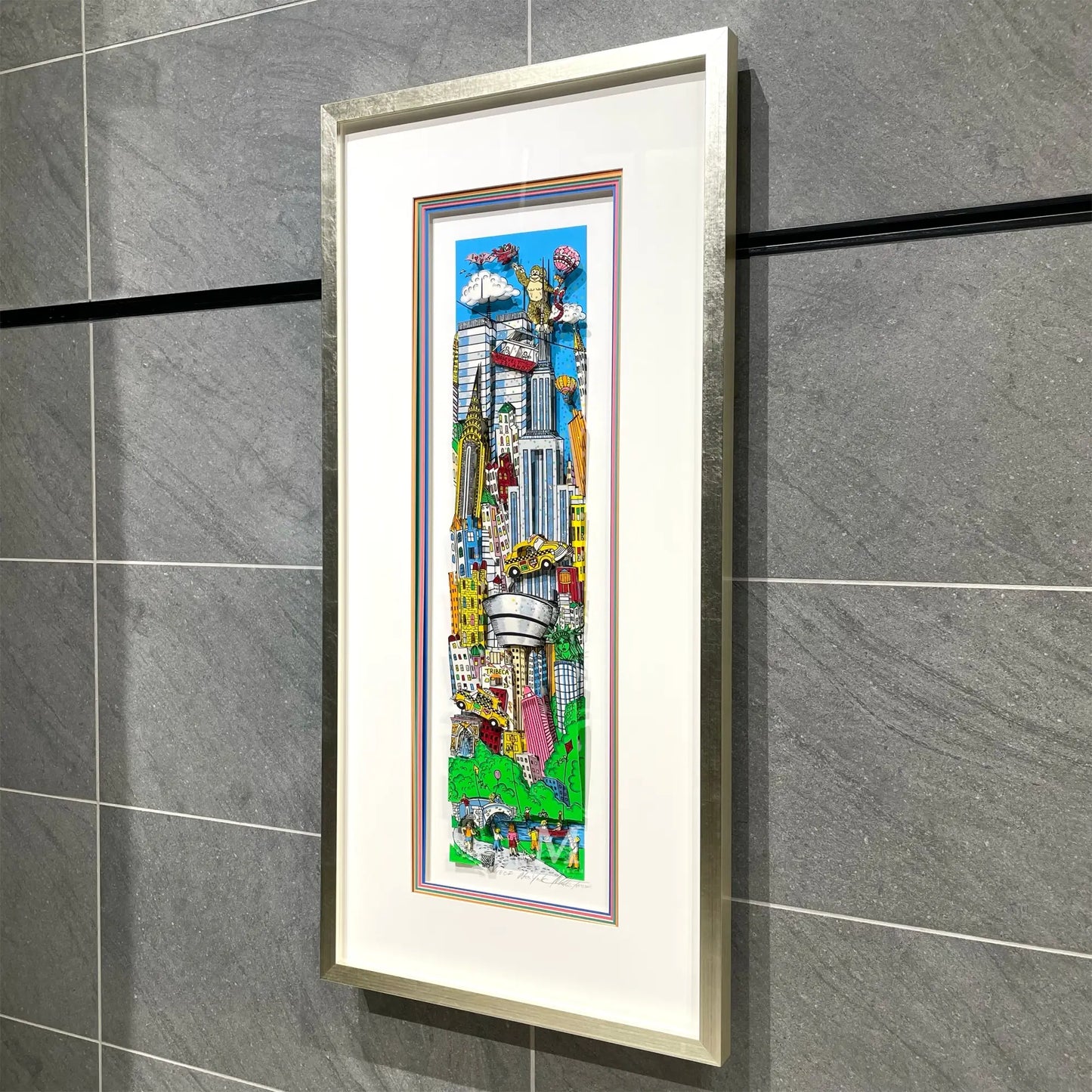 チャールズ・ファジーノ (Charles Fazzino)「A Slice of New York」ART