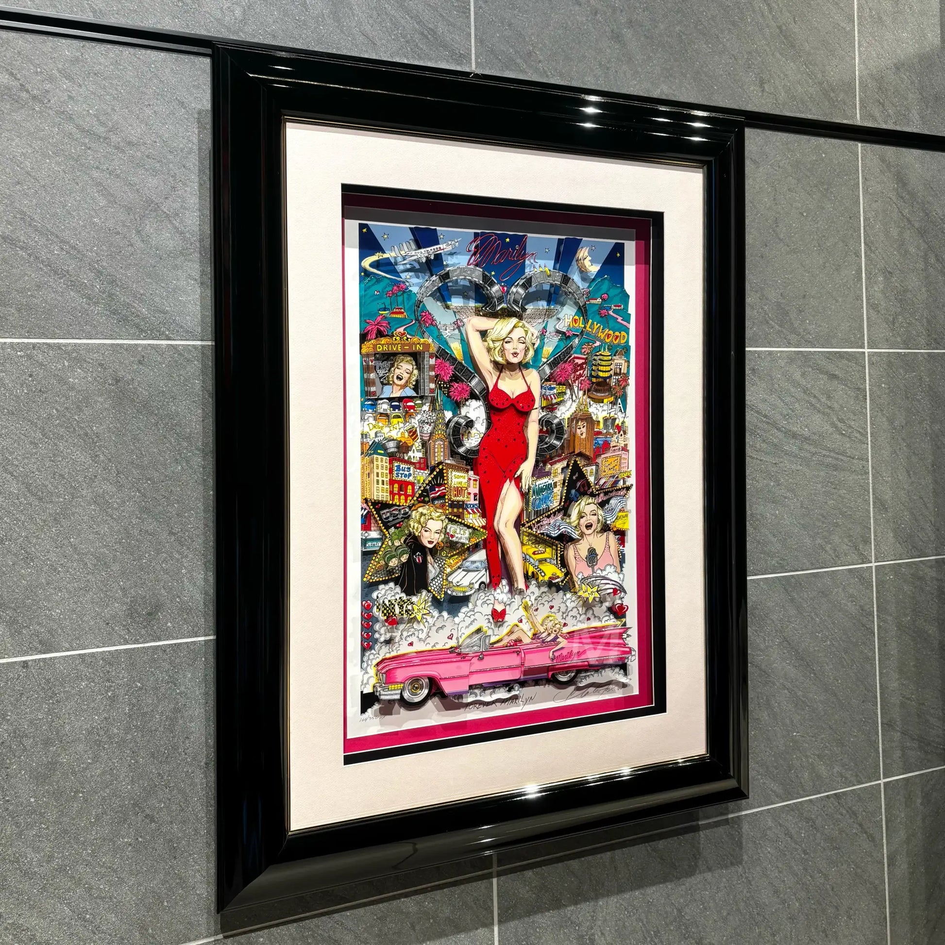 チャールズ・ファジーノ (Charles Fazzino)「FOREVER MARILYN」ART チャールズ・ファジーノ (Charles Fazzino)「FOREVER MARILYN」ART