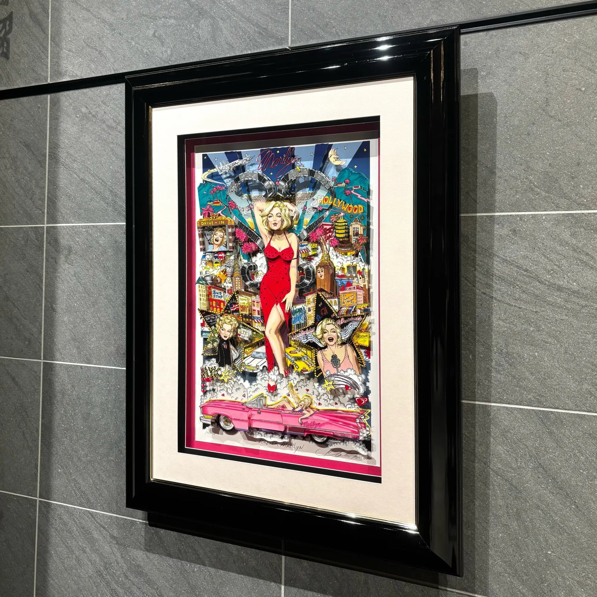 チャールズ・ファジーノ (Charles Fazzino)「FOREVER MARILYN」ART チャールズ・ファジーノ (Charles Fazzino)「FOREVER MARILYN」ART