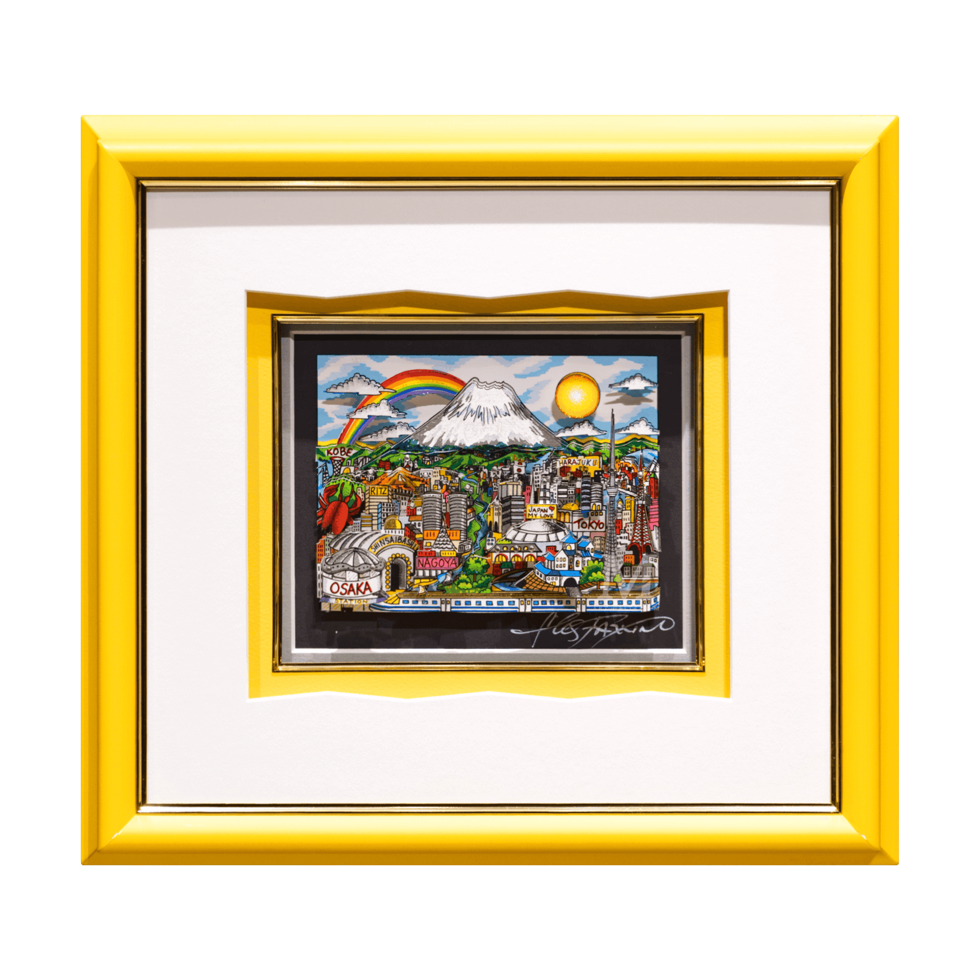 チャールズ・ファジーノ (Charles Fazzino)「JAPAN MY LOVE」ART GALLERY M