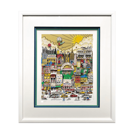 チャールズ・ファジーノ (Charles Fazzino)「Nonstop New York」ART