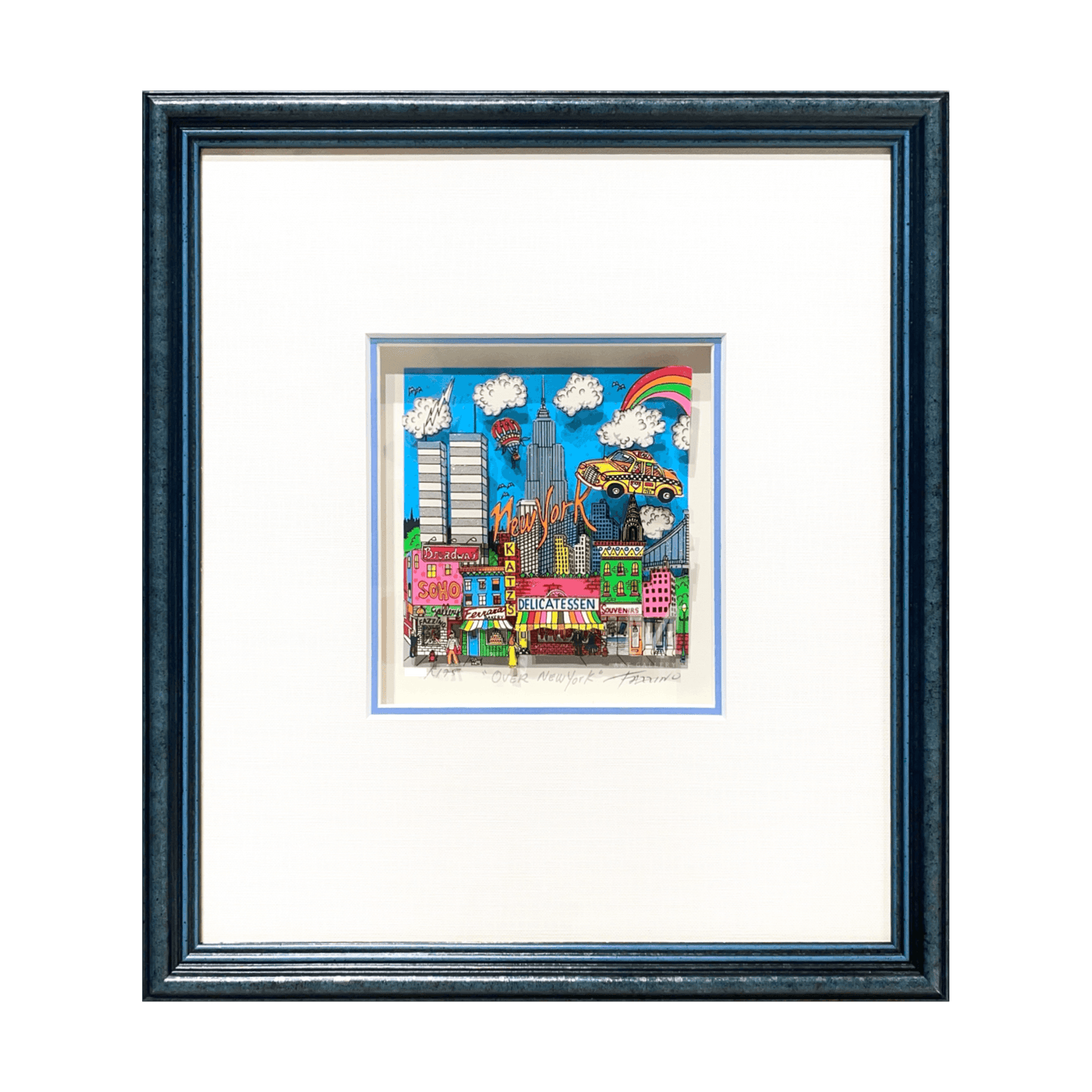 【極美品・COA付】チャールズ・ファジーノ「Around New York」 作品案内：価格200,000円～500,000円｜チャールズ・ファジーノ公式サイト 絵画