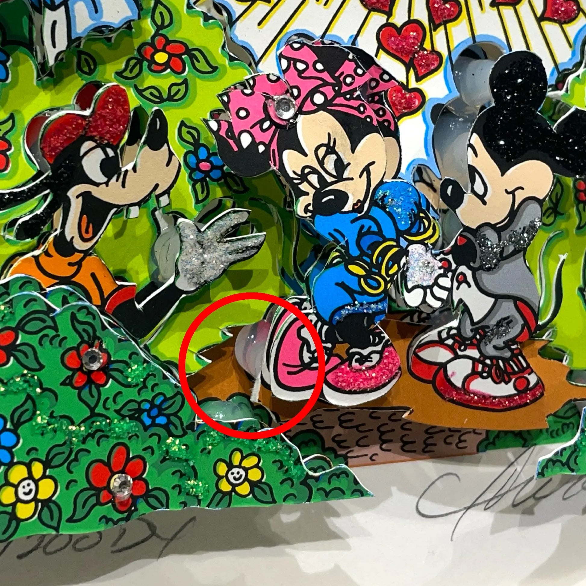3Dチャールズ・ファジーノ Charles Fazzino Charles Fazzino (チャールズ・ファジーノ)「TOKYO DISNEY」ART