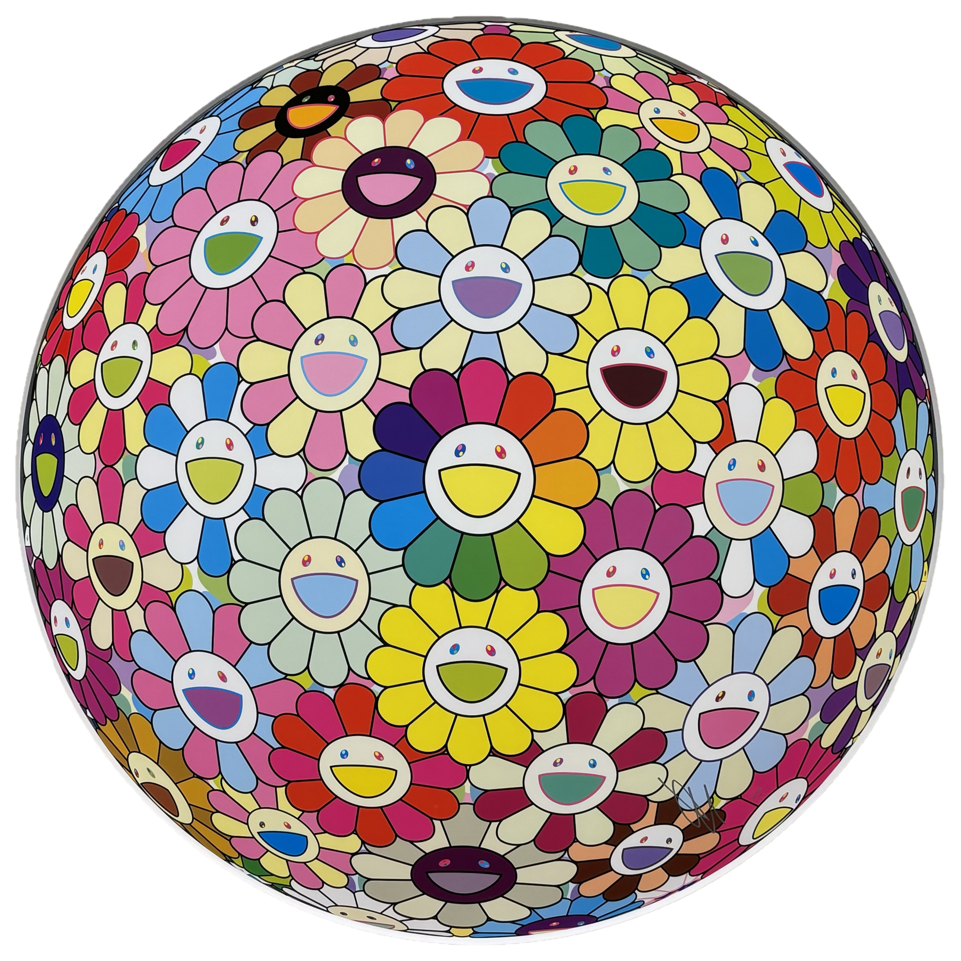 村上隆 フラワー 1m 村上隆(Takashi Murakami)「マルチバース、フラワー」ART GALLERY M