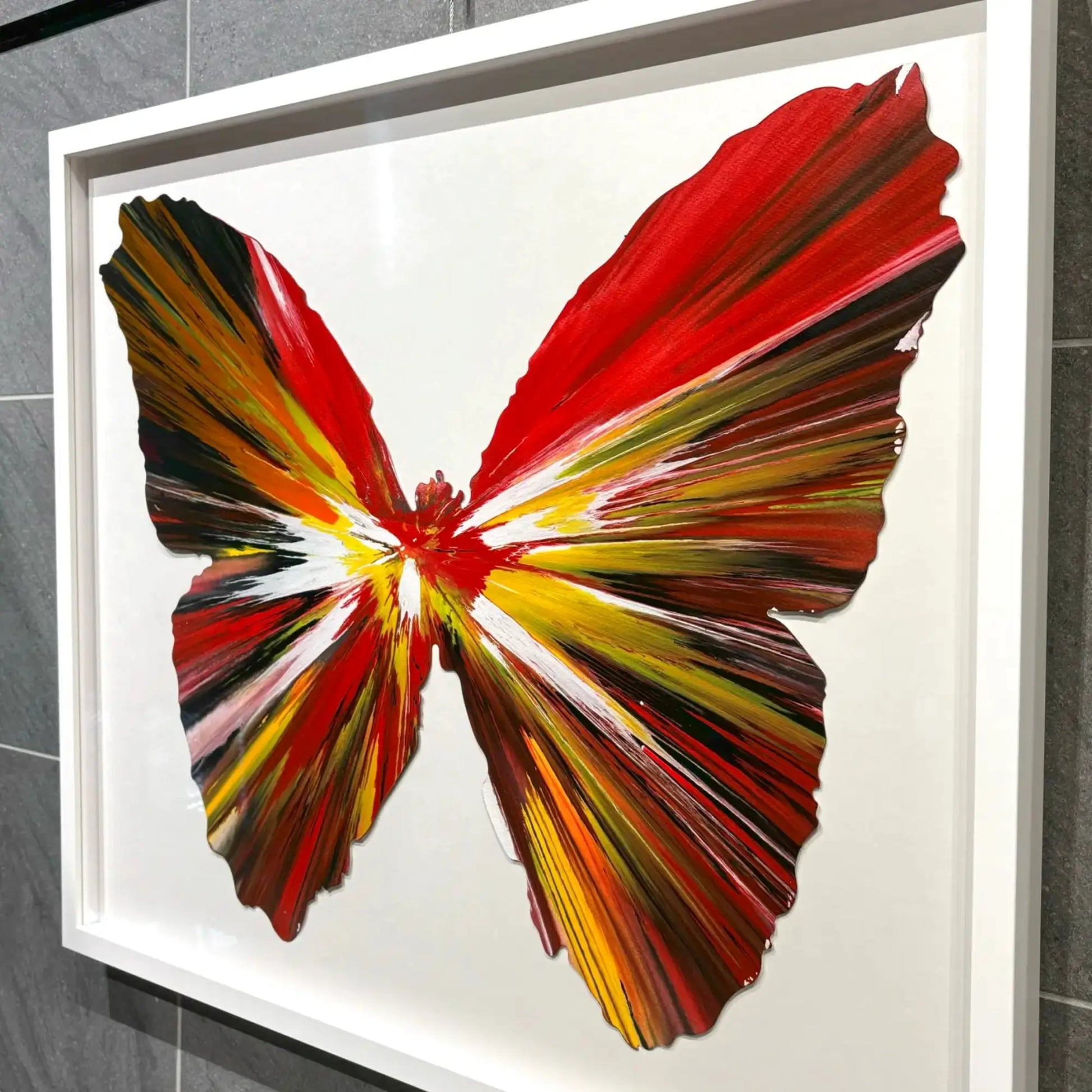 ダミアン・ハースト(Damien Hirst)「SPIN PAINTING(BUTTERFLY)」ART ダミアン・ハースト(Damien Hirst)「SPIN PAINTING(BUTTERFLY)」ART
