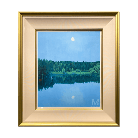 東山魁夷 (Kaii Higashiyama)「二つの月(新復刻画)」ART GALLERY M 東山魁夷 (Kaii Higashiyama)「二つの月(新復刻画)」ART GALLERY M