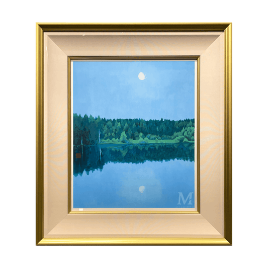 二つの月（新復刻画）