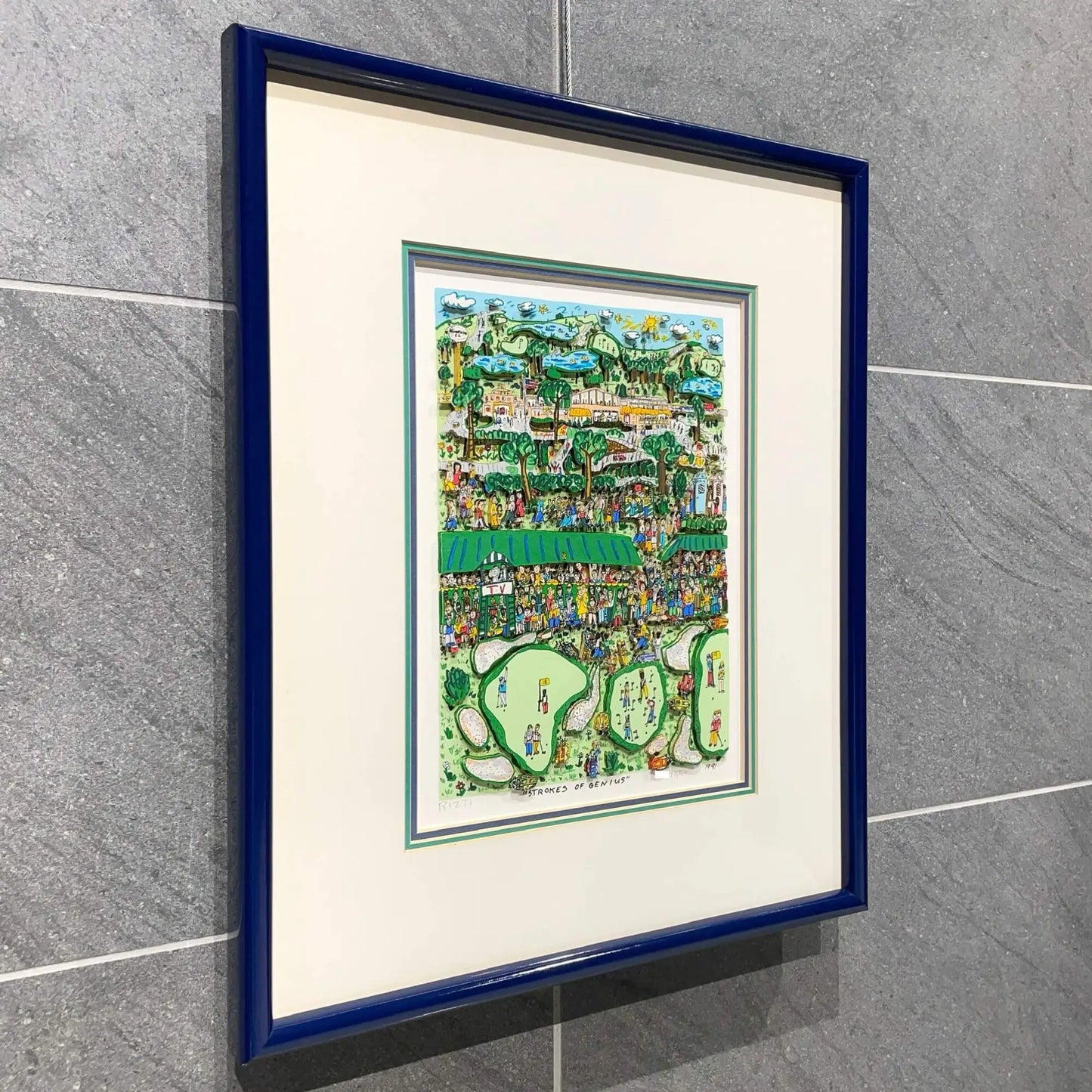 ジェームス・リジィ (James Rizzi)「STROKES OF GENIUS」ART GALLERY M ジェームス・リジィ (James Rizzi)「STROKES OF GENIUS」ART GALLERY M